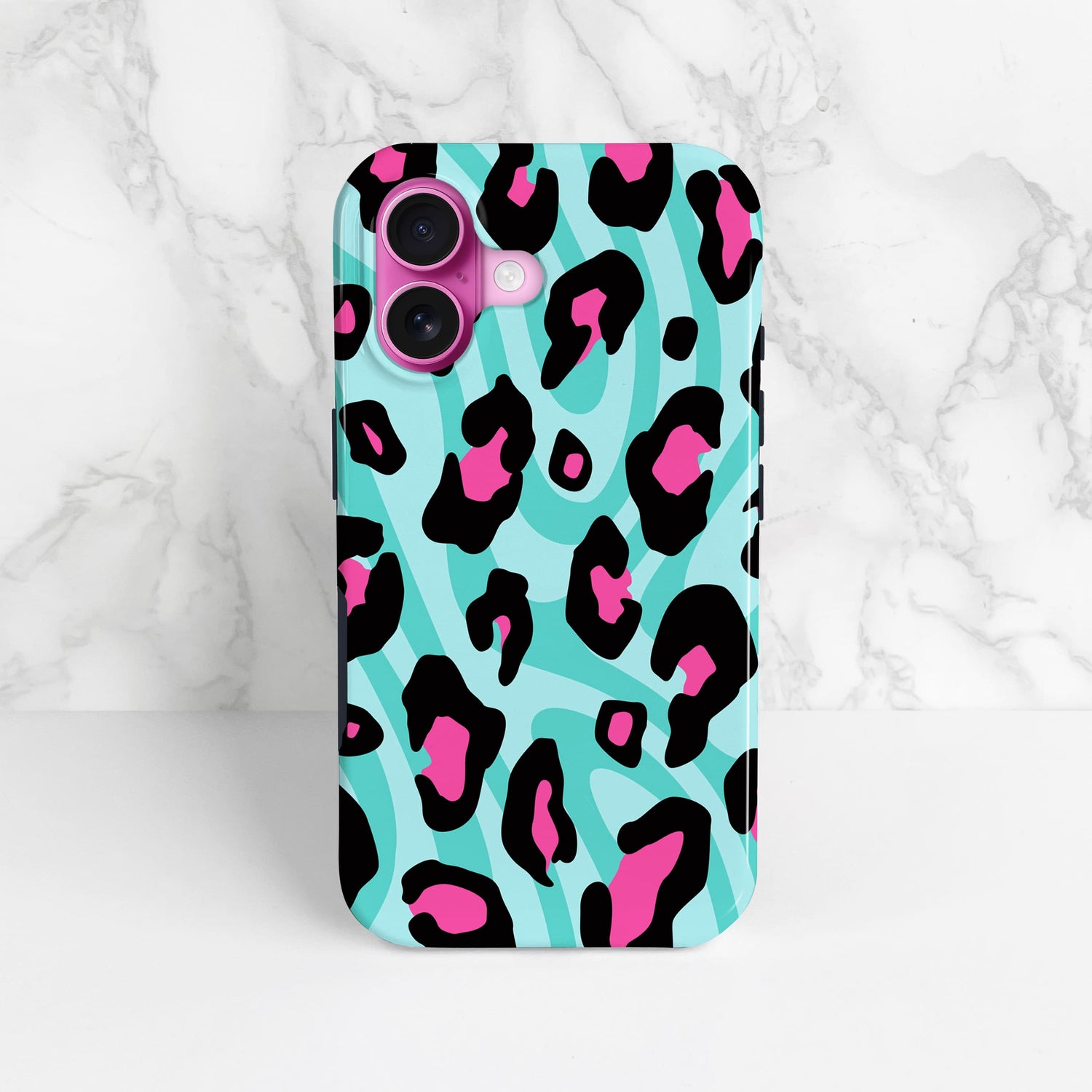 Leopard Print Swirl Case  Phone Case