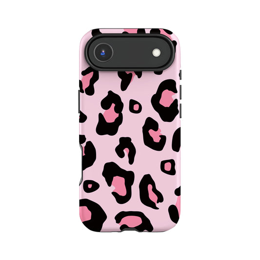 Pink Bubblegum Leopard Print Spots Case iPhone 17 Air Phone Case