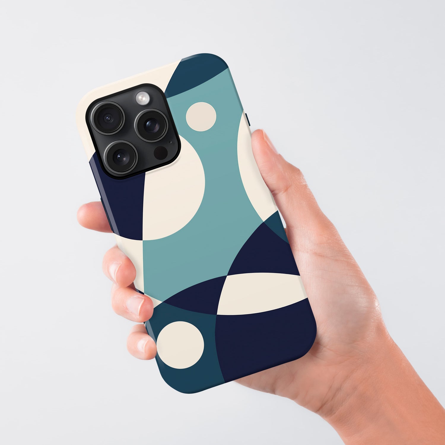 Blue Horizon Abstract Colour Block Case Phone Case