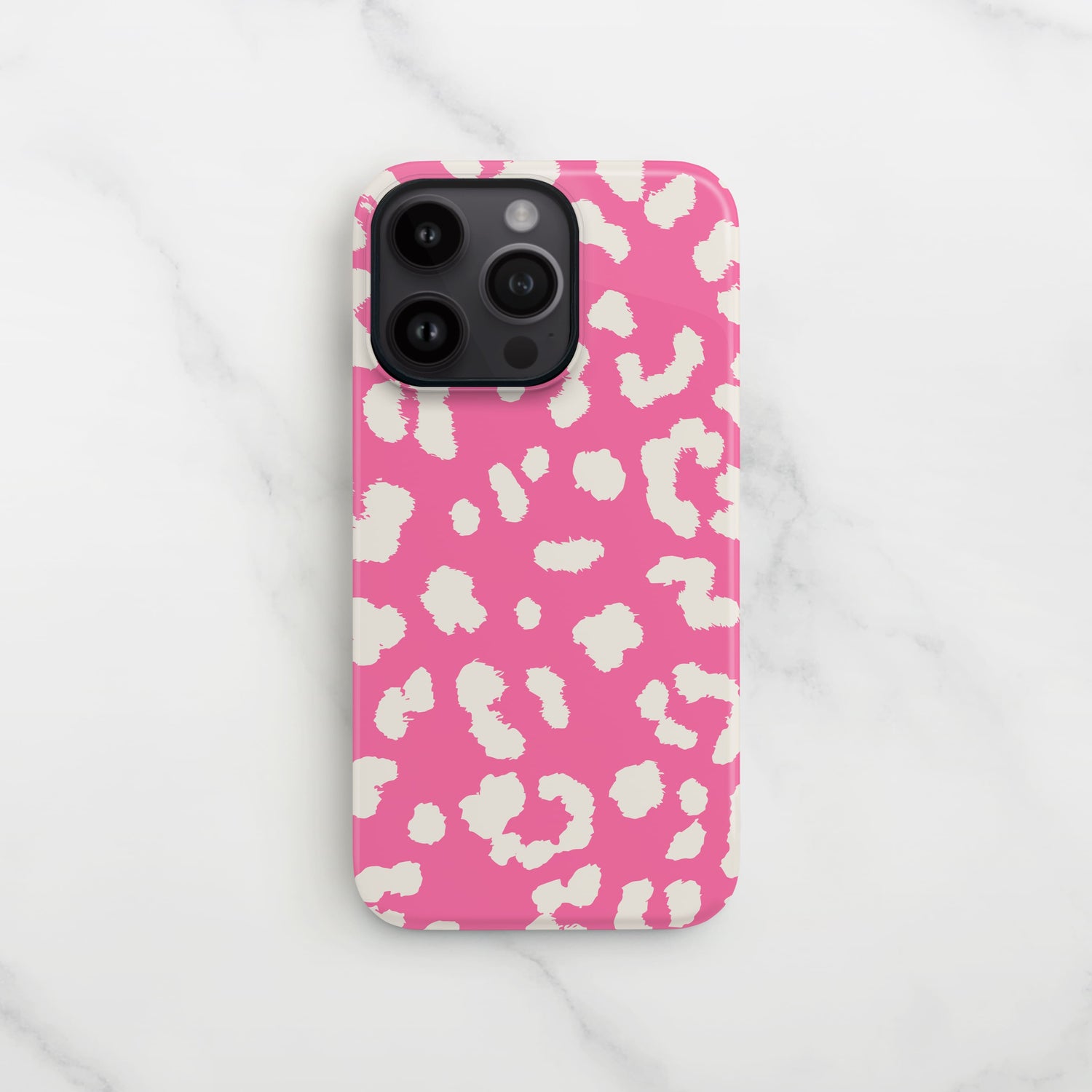 Abstract Candy Pink Leopard Print Case  Phone Case