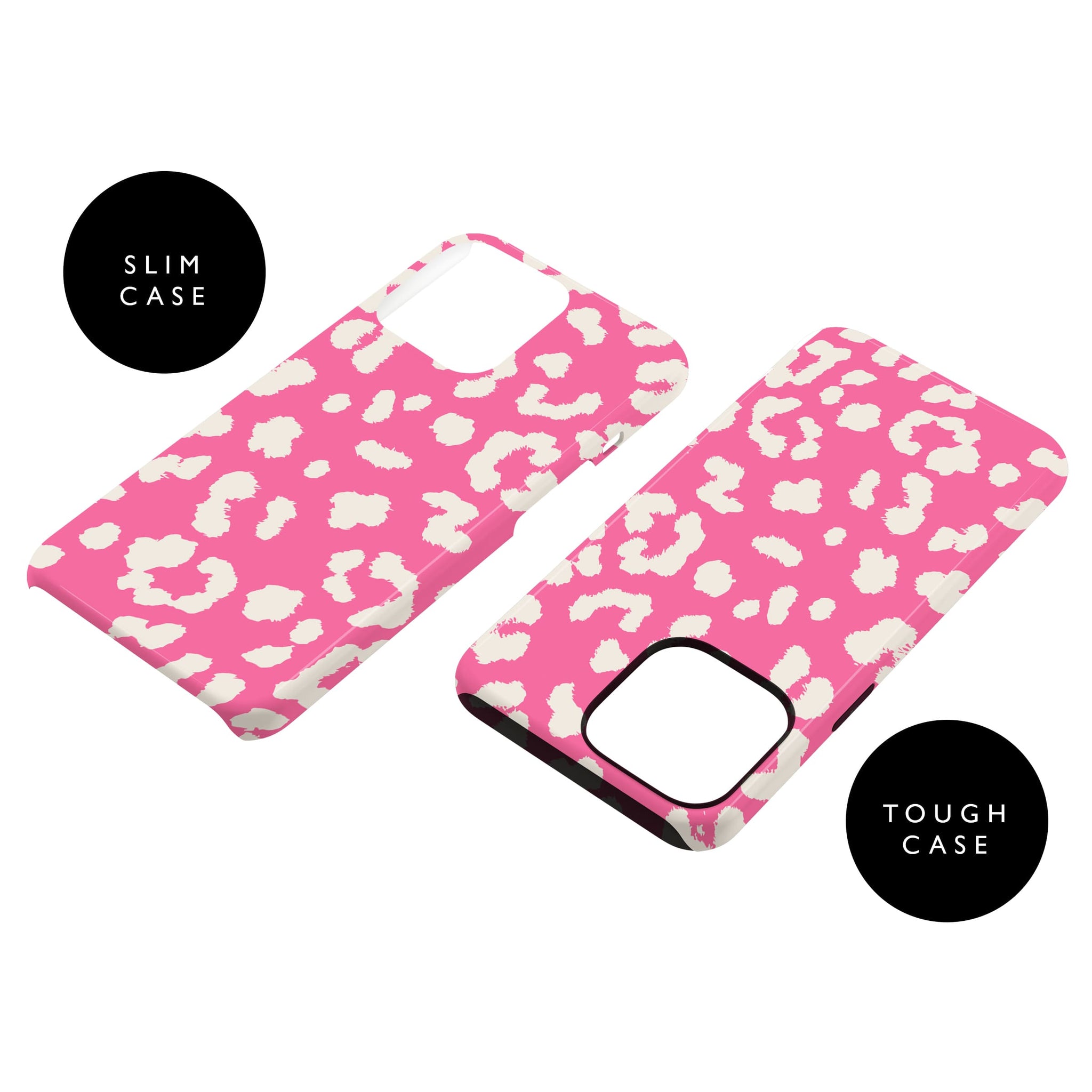 Abstract Candy Pink Leopard Print Case - Rock Steady – Rock Steady Cases