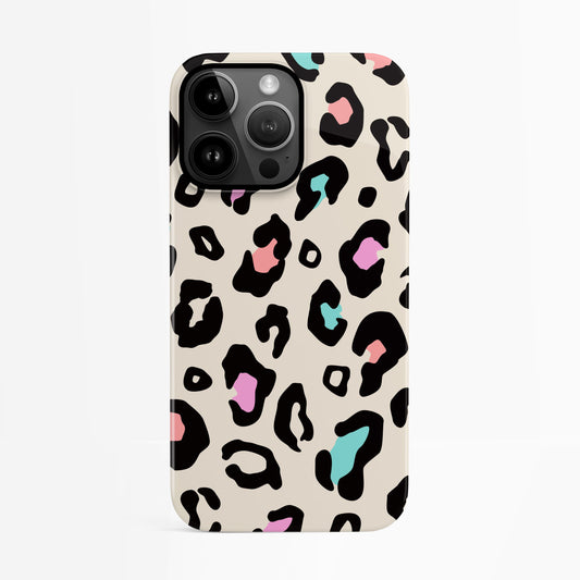 Multicolour Leopard Spots Case iPhone 14 Phone Case