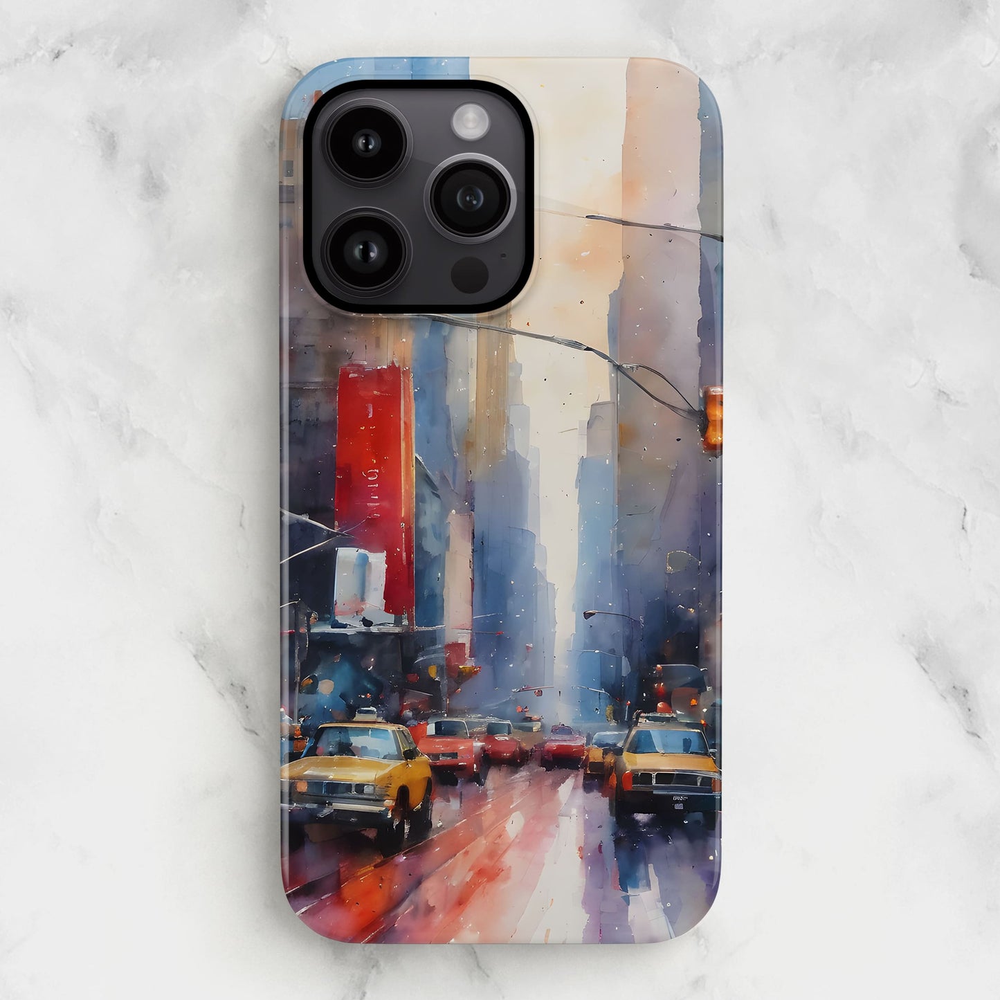 Abstract New York City Print Case  Phone Case
