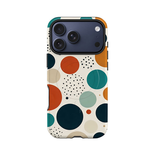 Abstract Polka Dot Magsafe iPhone Case