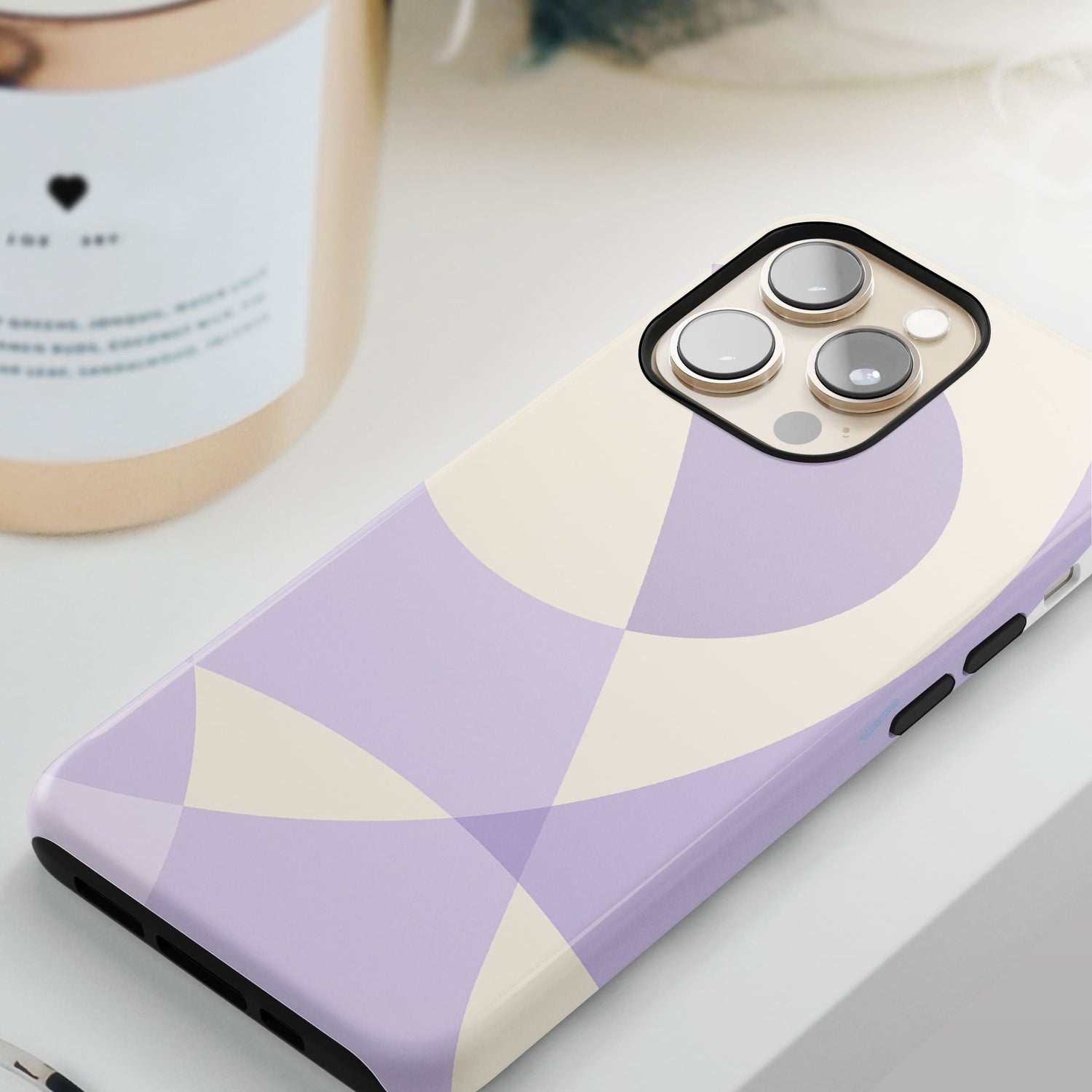 Personalised Abstract Purple Pattern Case  Phone Case