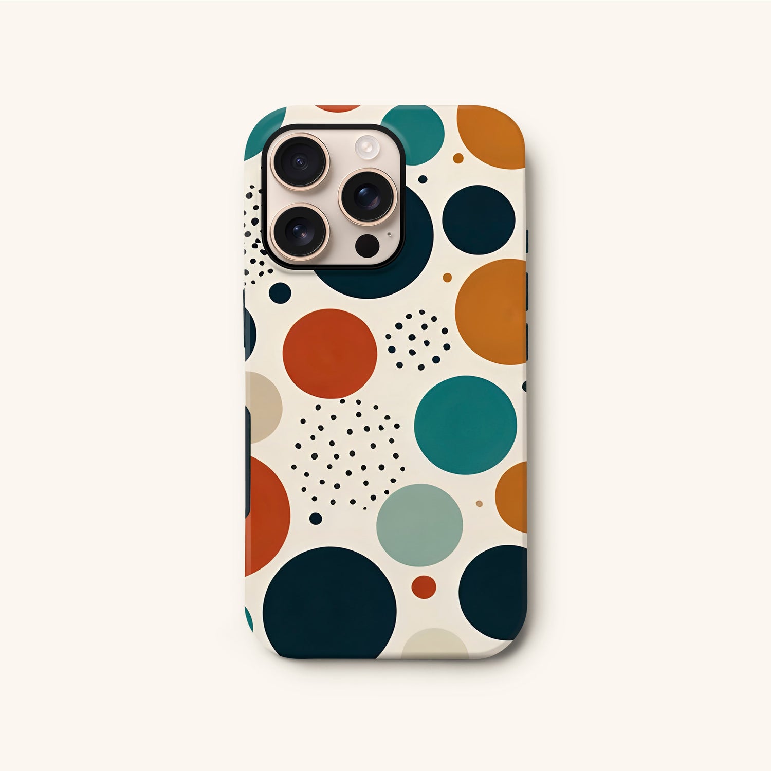 Abstract Spots Polka Dot Print Phone Case Phone Case