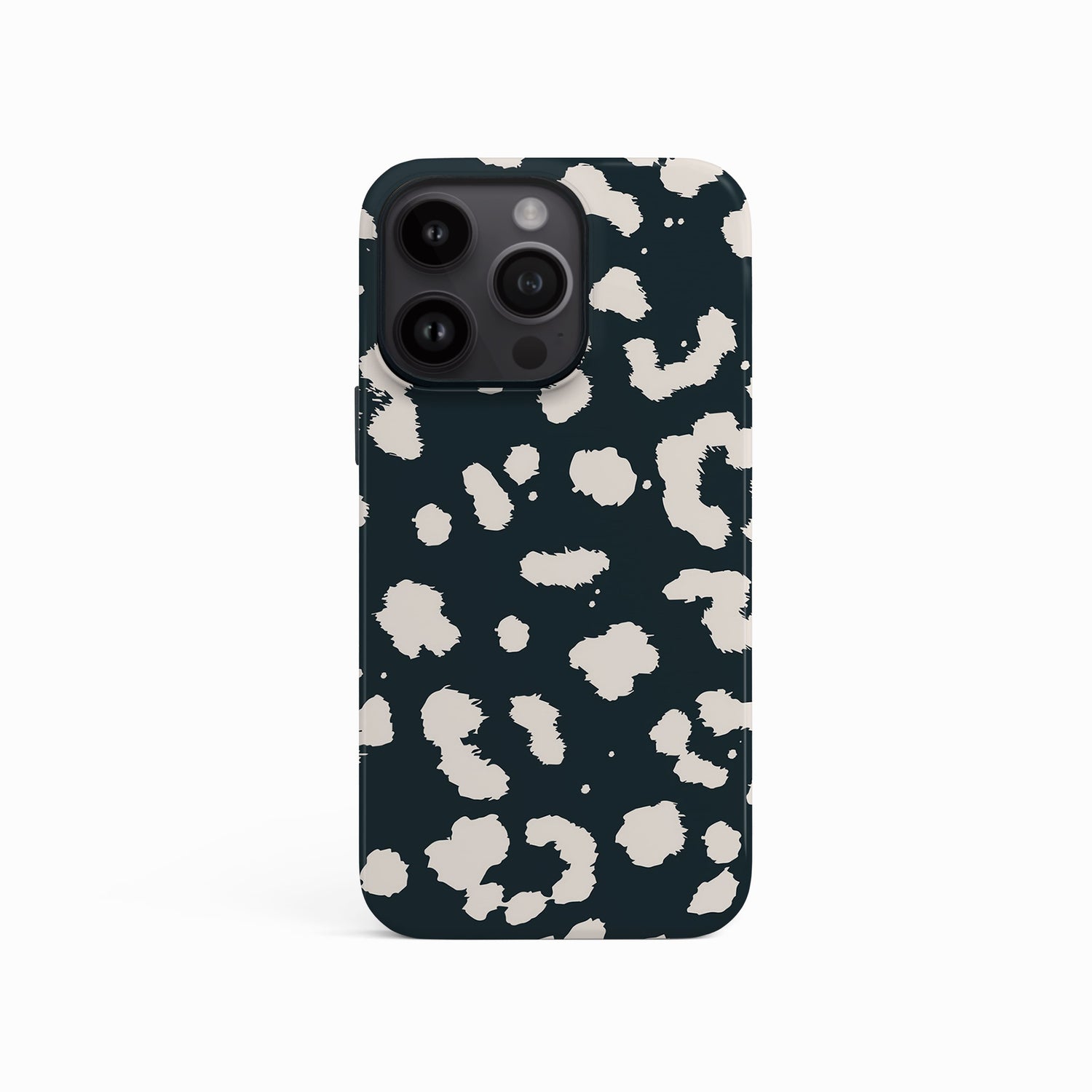 Abstract Leopard Print Pattern Phone Case iPhone 15 Phone Case