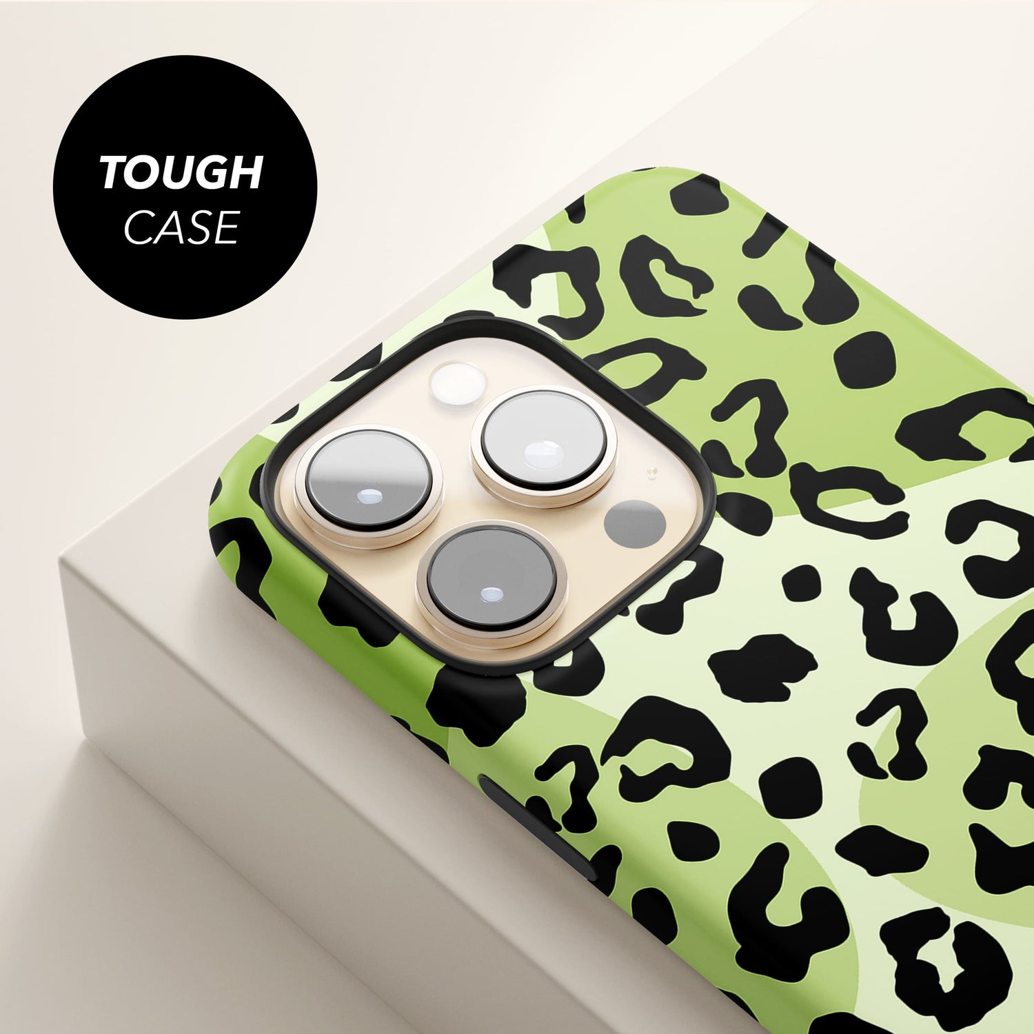 Abstract Green Leopard Print Case  Phone Case