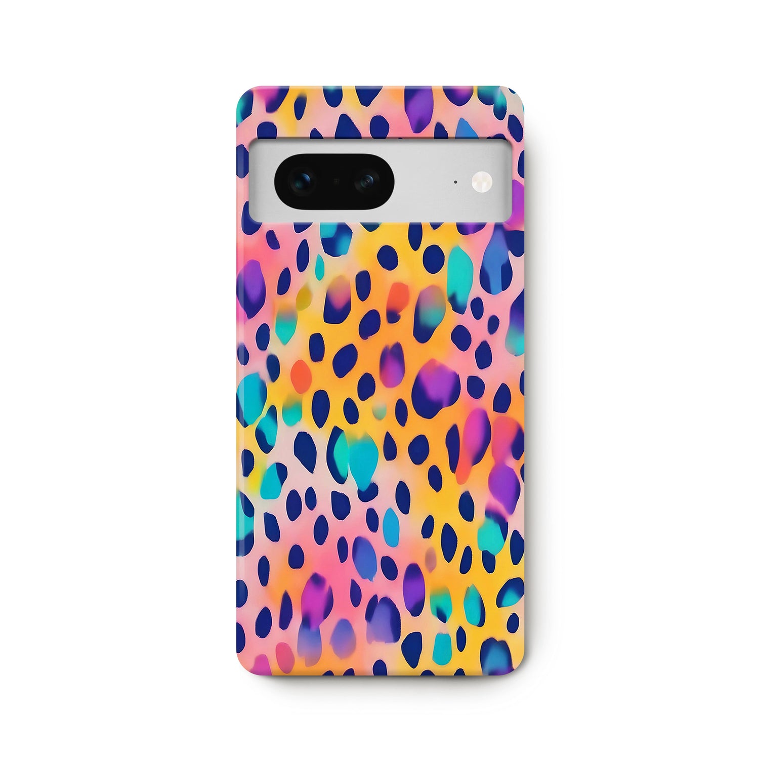 Abstract Rainbow Leopard Print Google Pixel Case Phone Case