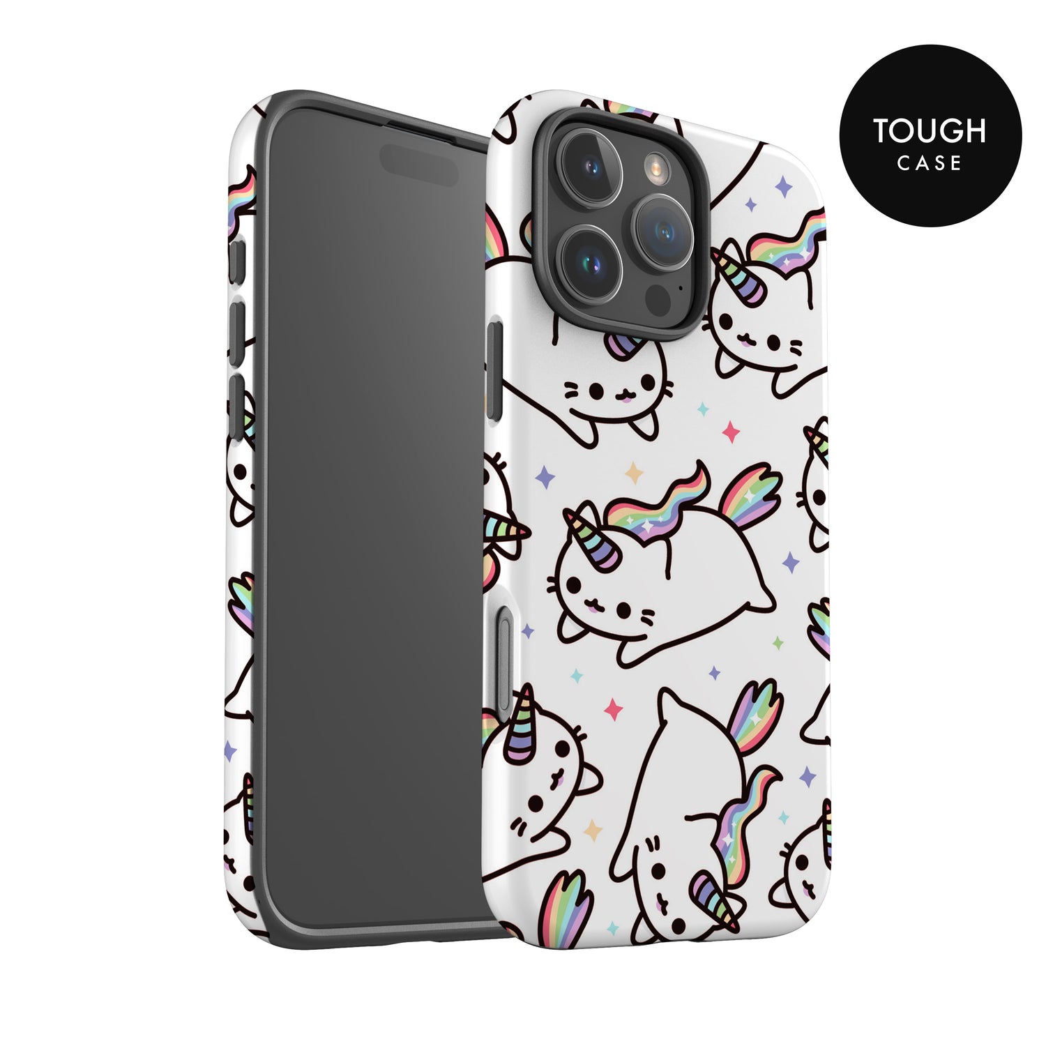 Caticorn Pattern Phone Case Phone Case
