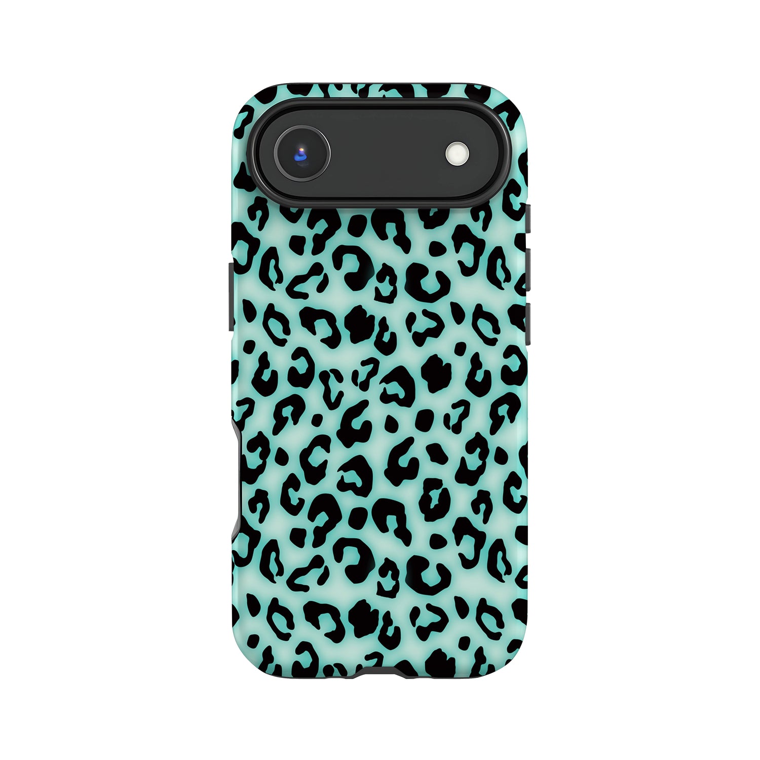 Blue Blush Leopard Print Phone Case iPhone 17 Air Phone Case