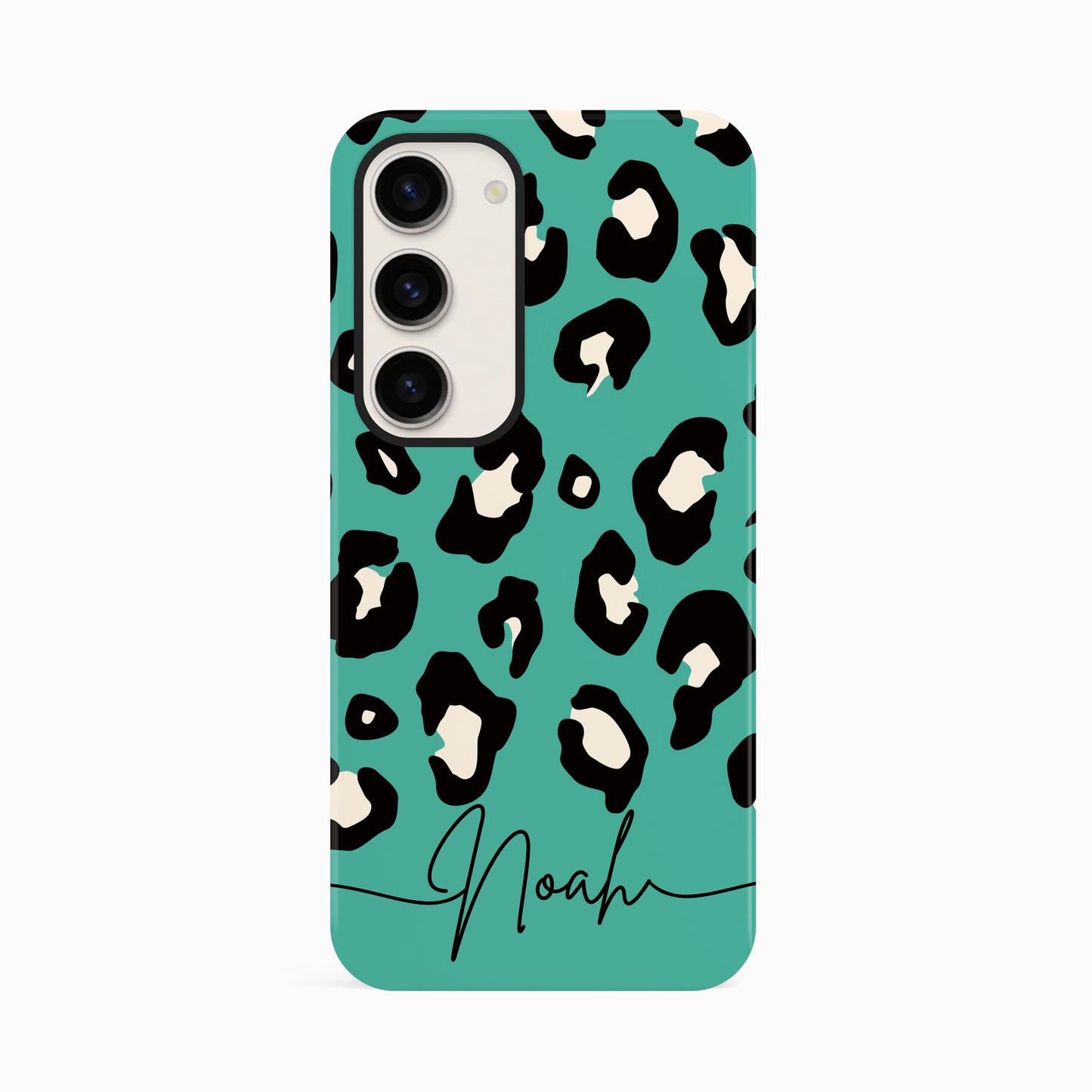 Aqua Blue Leopard Spots Custom Case Phone Case