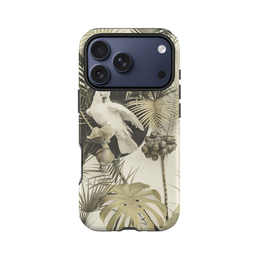 Vintage Tropical Print Case iPhone 17 Pro Phone Case