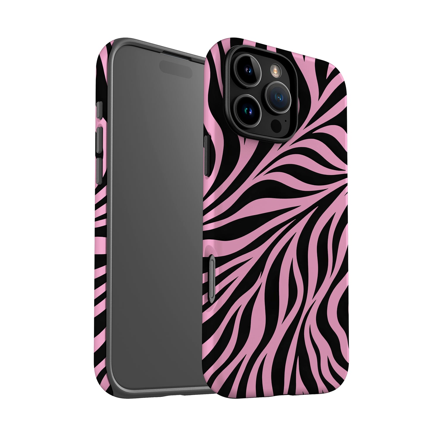 Baby Pink Zebra Print Case Phone Case