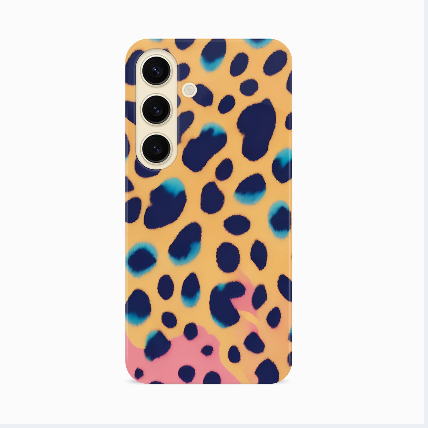 Banana Leopard Print Case Samsung Galaxy S24 Phone Case