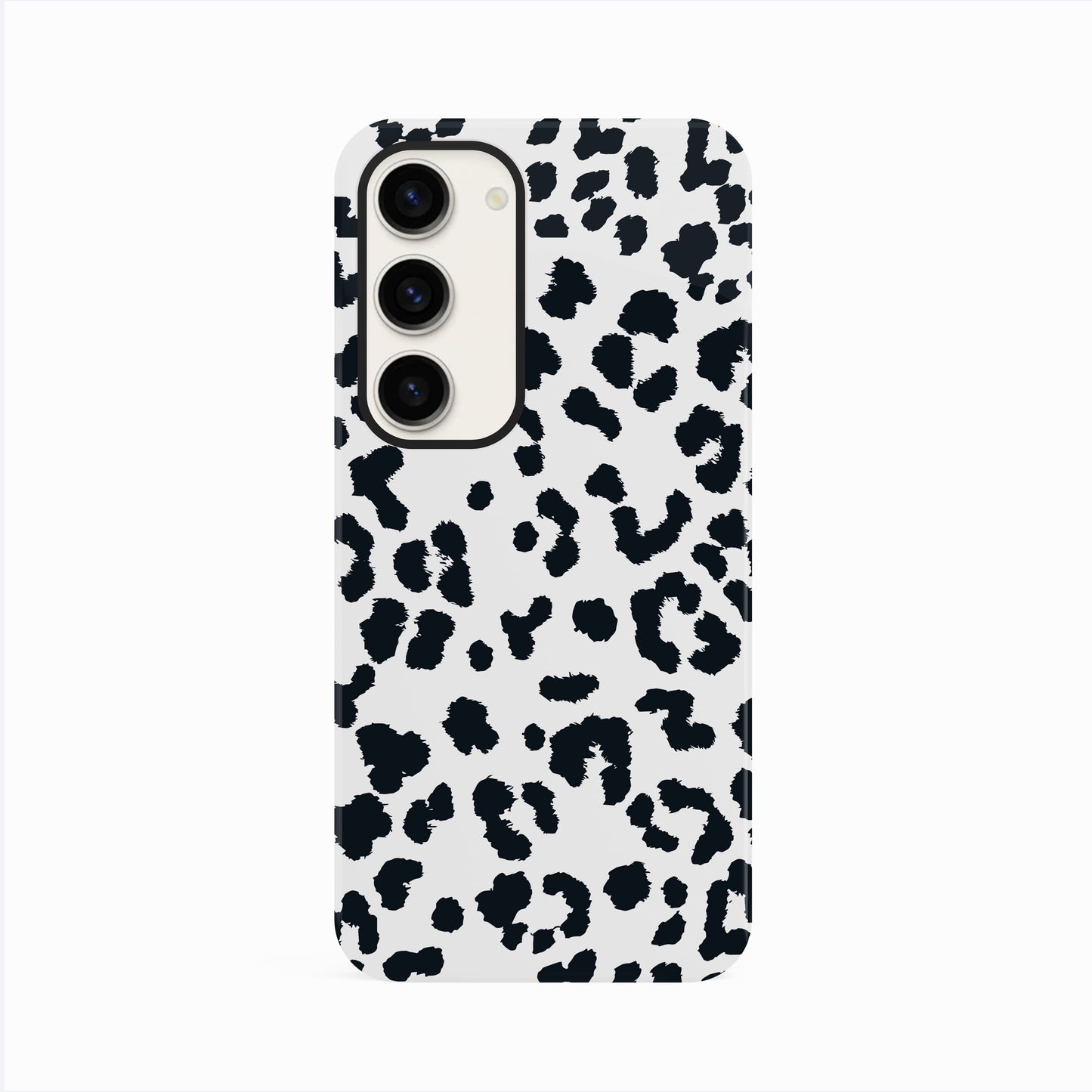 Black and White Leopard Print Pattern Case Phone Case