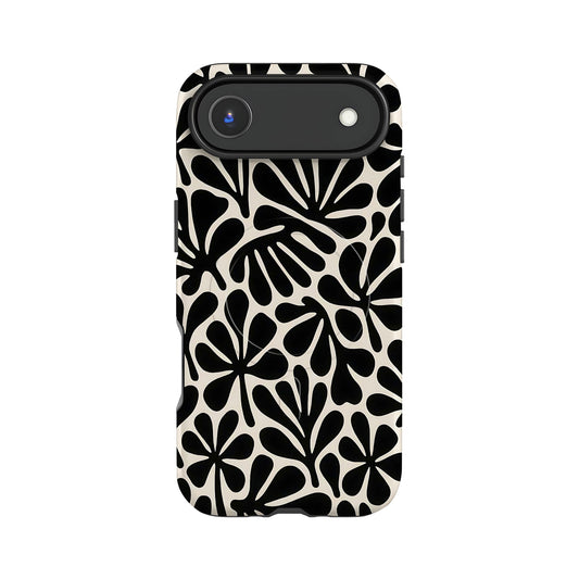 Black Cream Matisse Magsafe Case iPhone 17 Air Phone Case