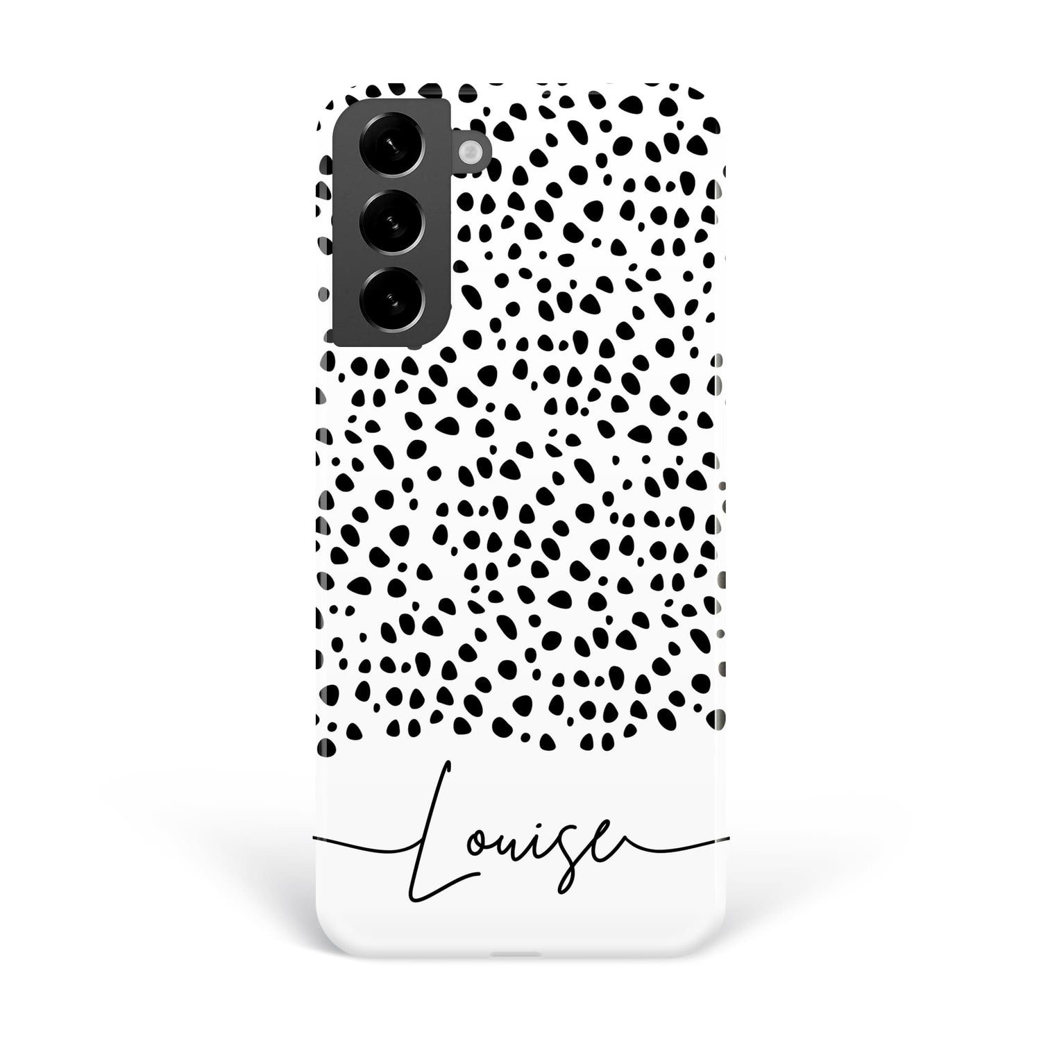 Dalmatian Spots Pattern Custom Case Samsung Galaxy S23 Phone Case