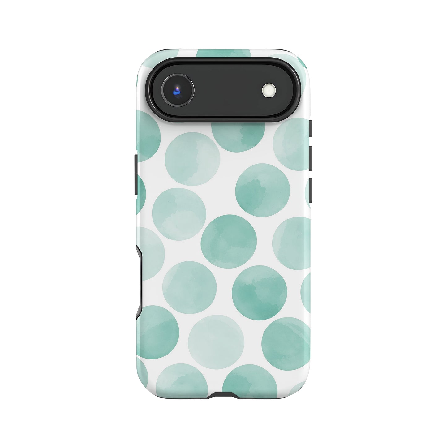 Abstract Blue Polka Dot Print Case iPhone 17 Air Phone Case