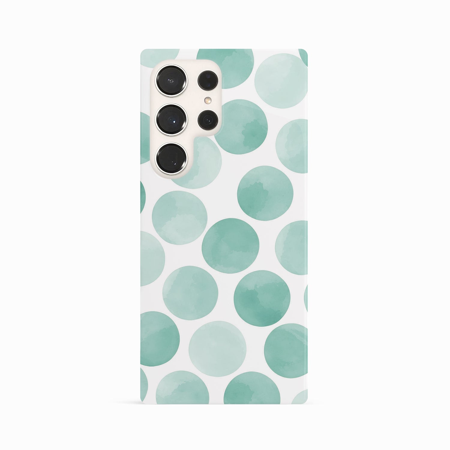 Abstract Blue Polka Dot Print Case Phone Case