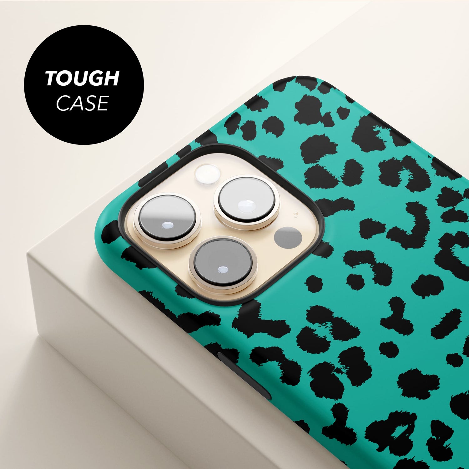 Blue And Black Leopard Print Pattern Case Phone Case