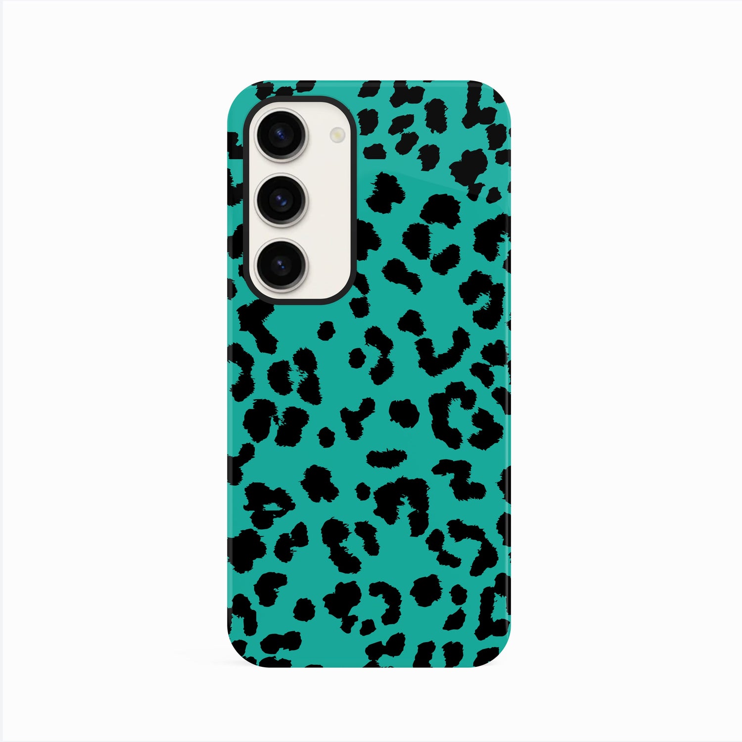 Blue And Black Leopard Print Pattern Case Phone Case