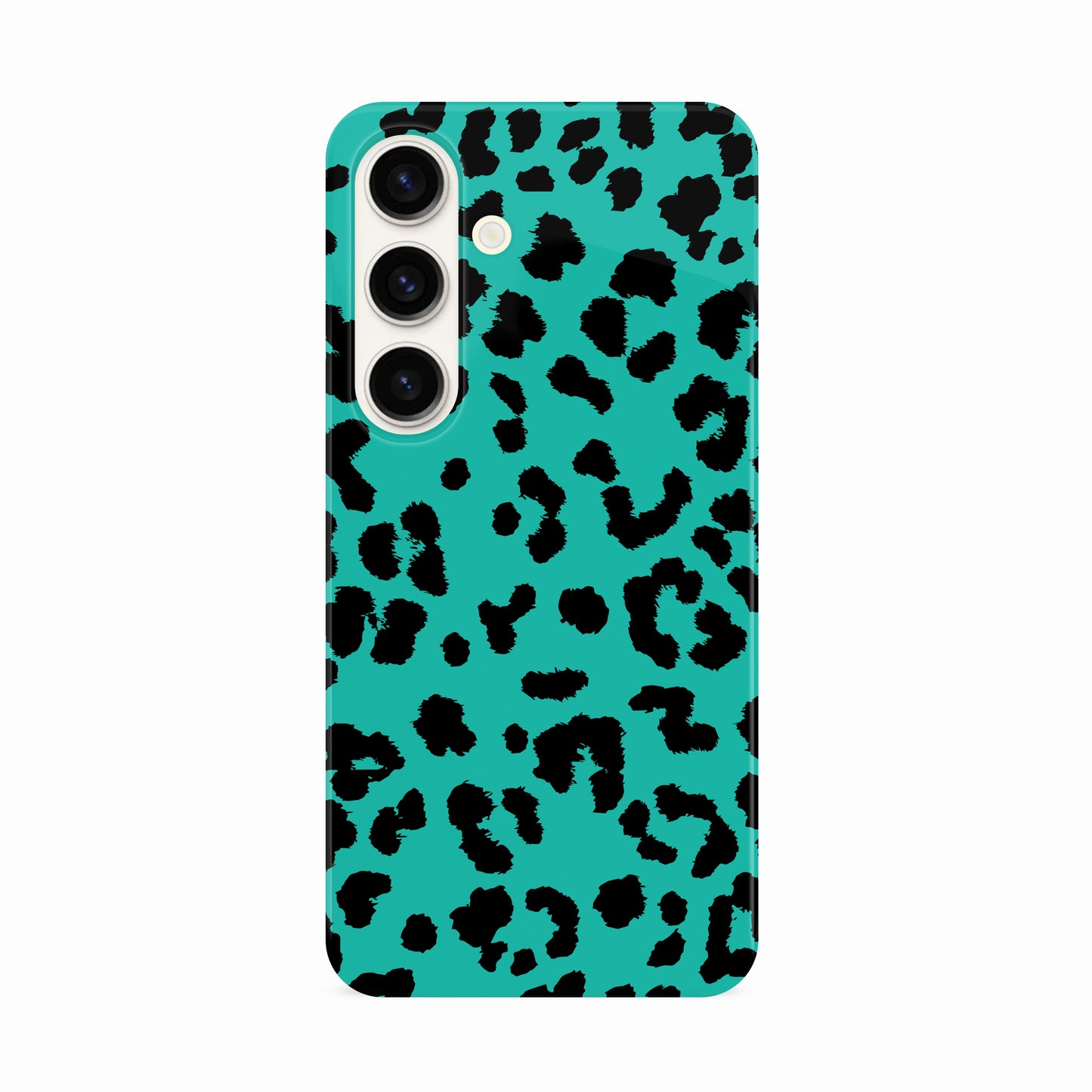 Blue And Black Leopard Print Pattern Case Phone Case