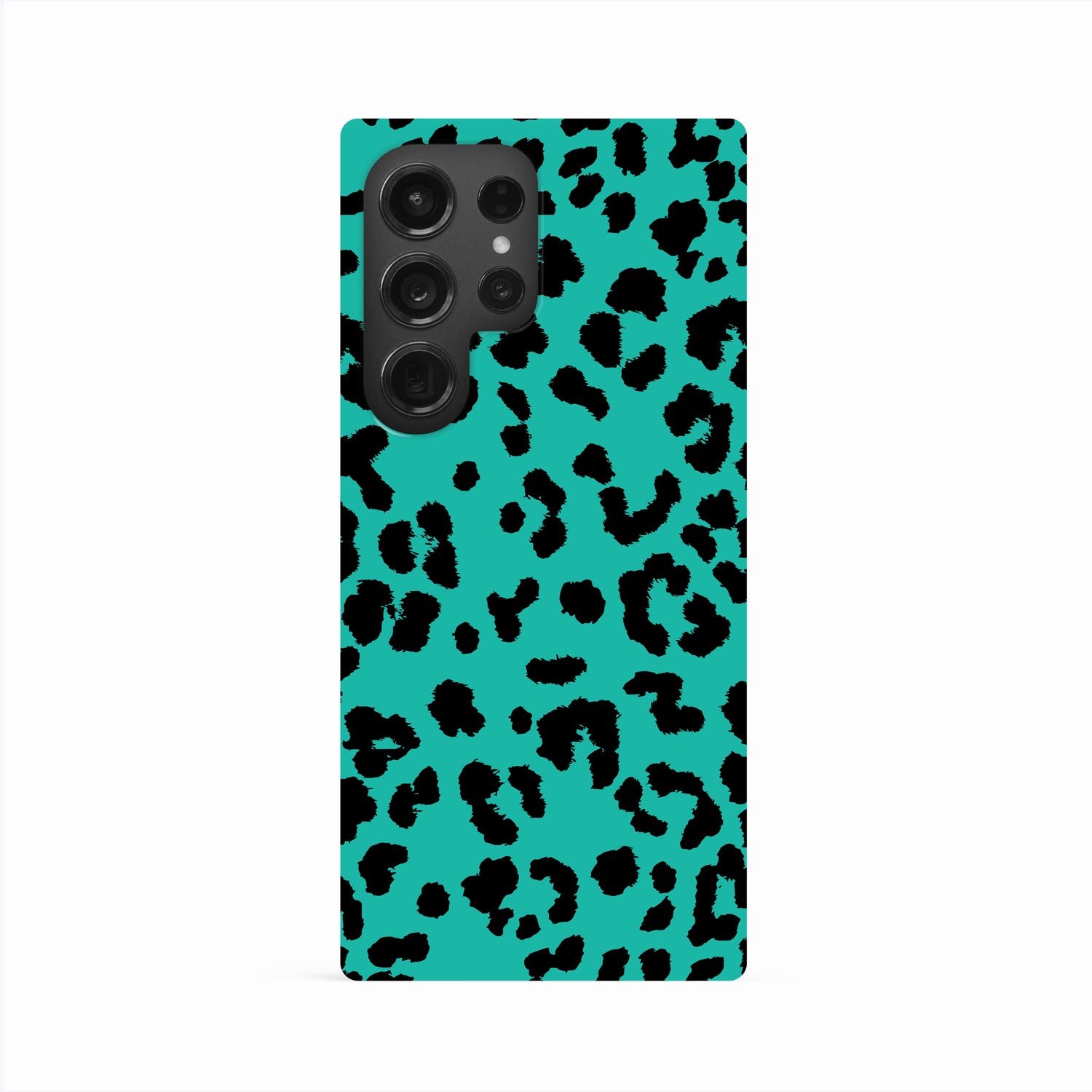 Blue And Black Leopard Print Pattern Case Phone Case