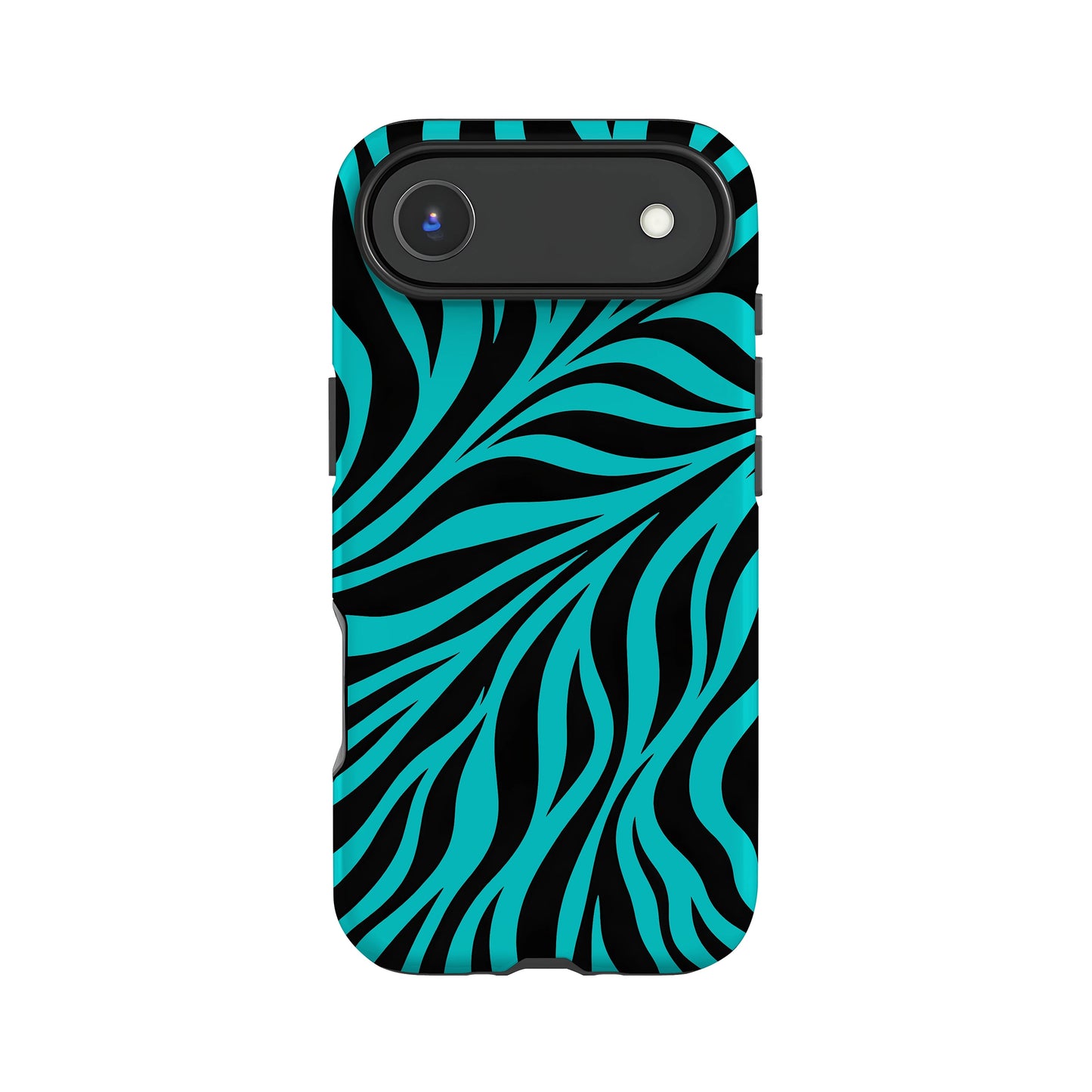 Blue Zebra Print Case iPhone 17 Air Phone Case