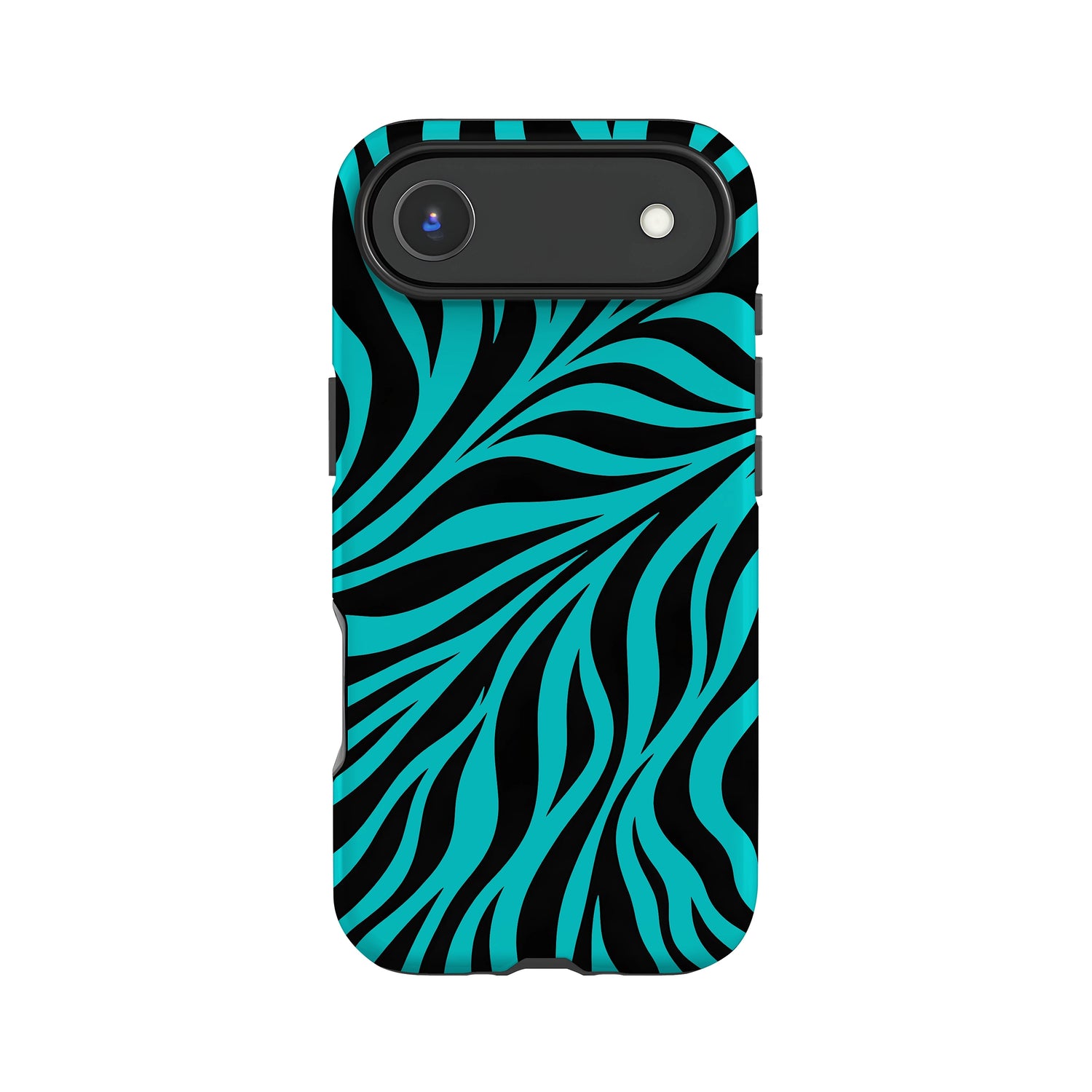 Blue Zebra Print Case iPhone 17 Air Phone Case