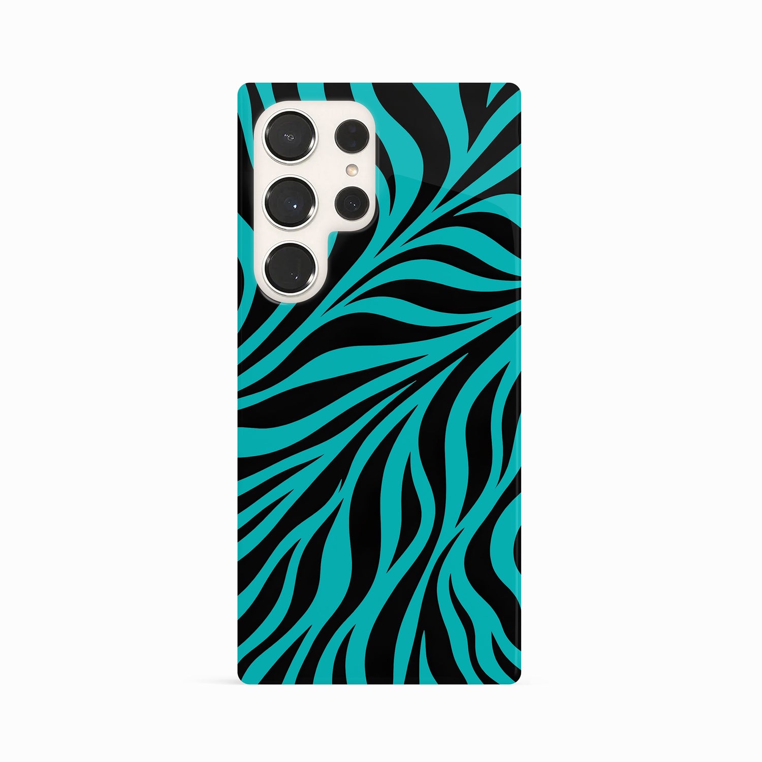 Blue Zebra Print Case Phone Case