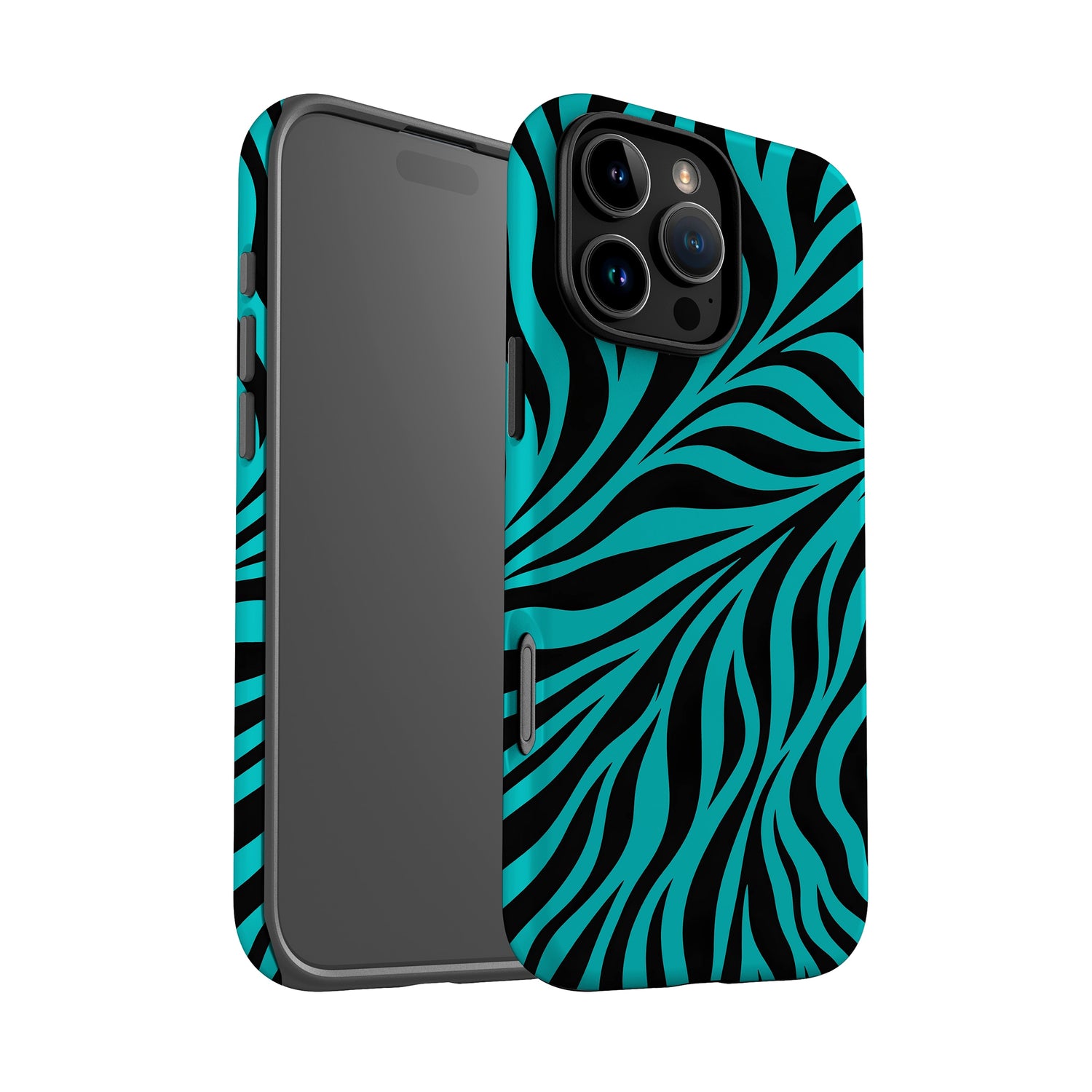 Blue Zebra Print Case Phone Case