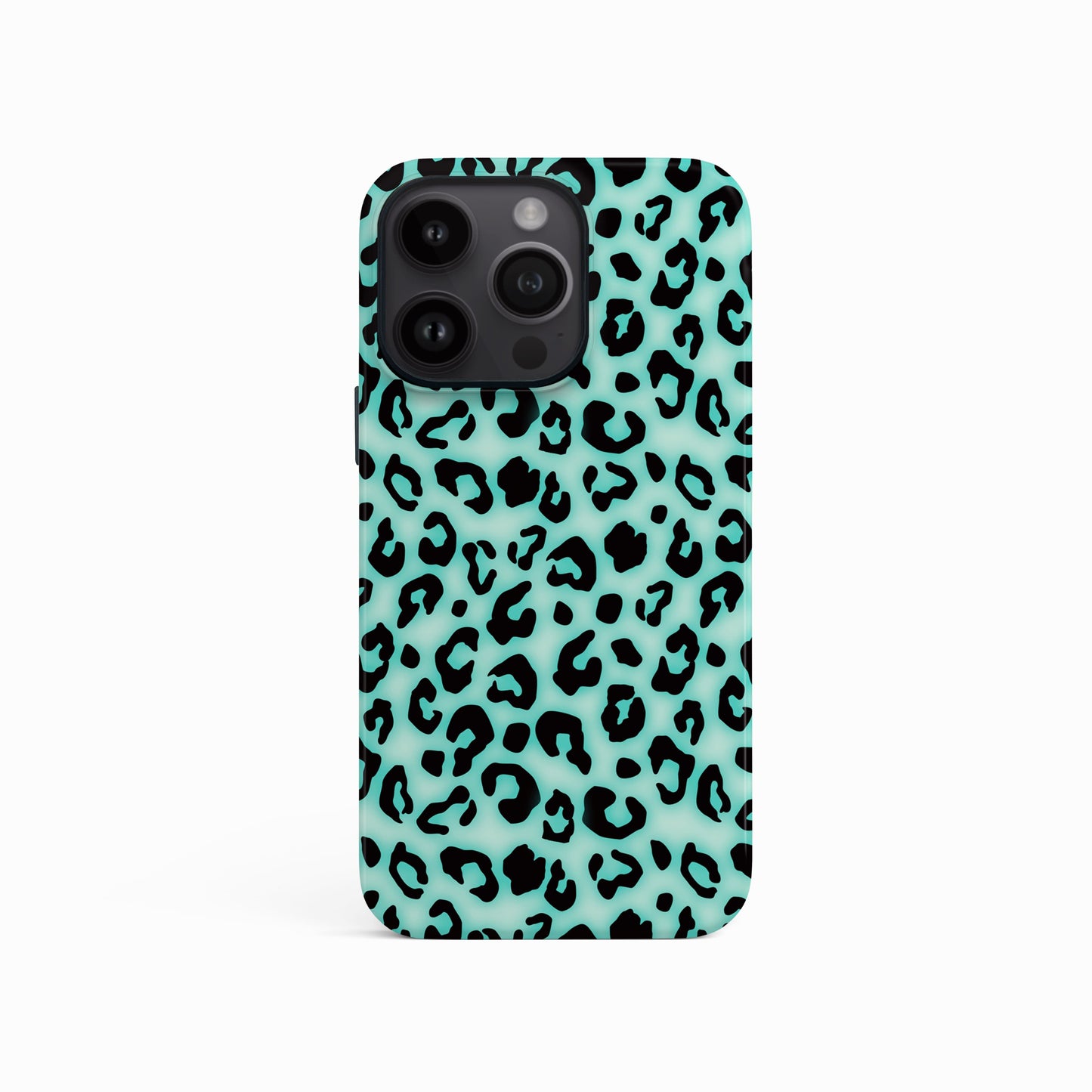 Blue Blush Leopard Print Phone Case Phone Case