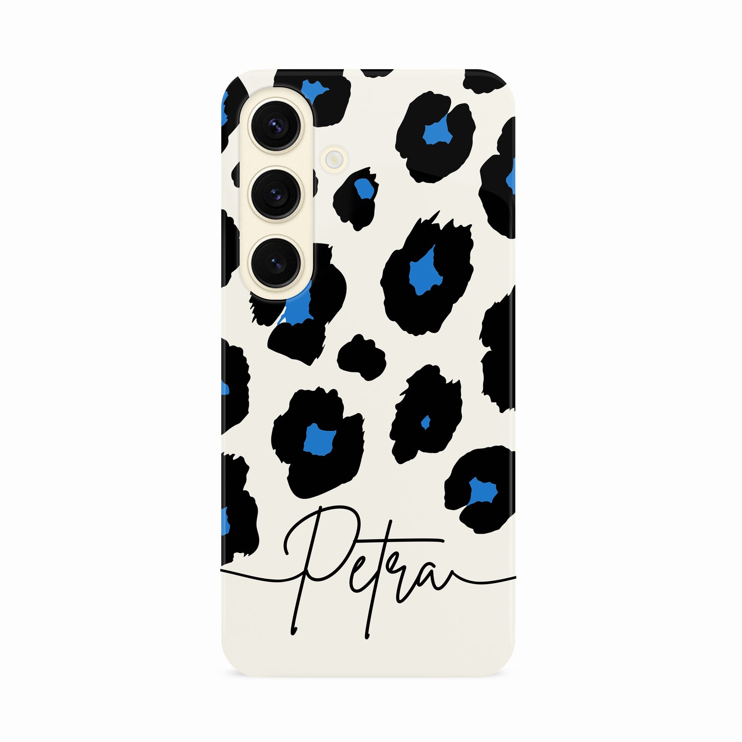 Custom Blue Leopard Spot Print Case Phone Case
