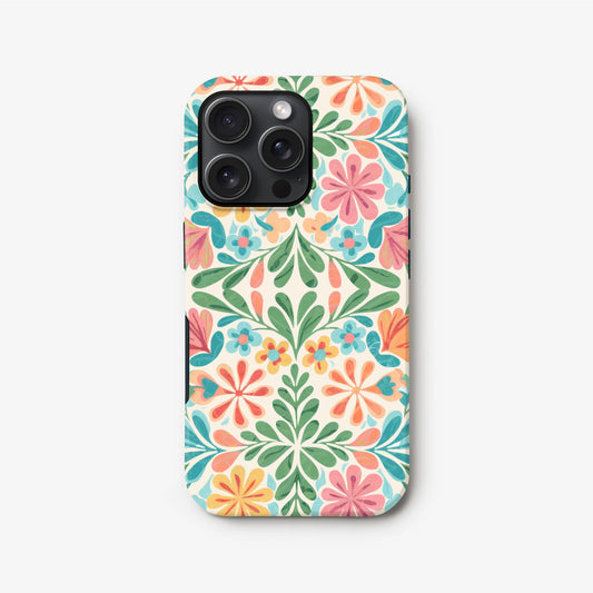 Colourful Boho Floral Print Case Phone Case