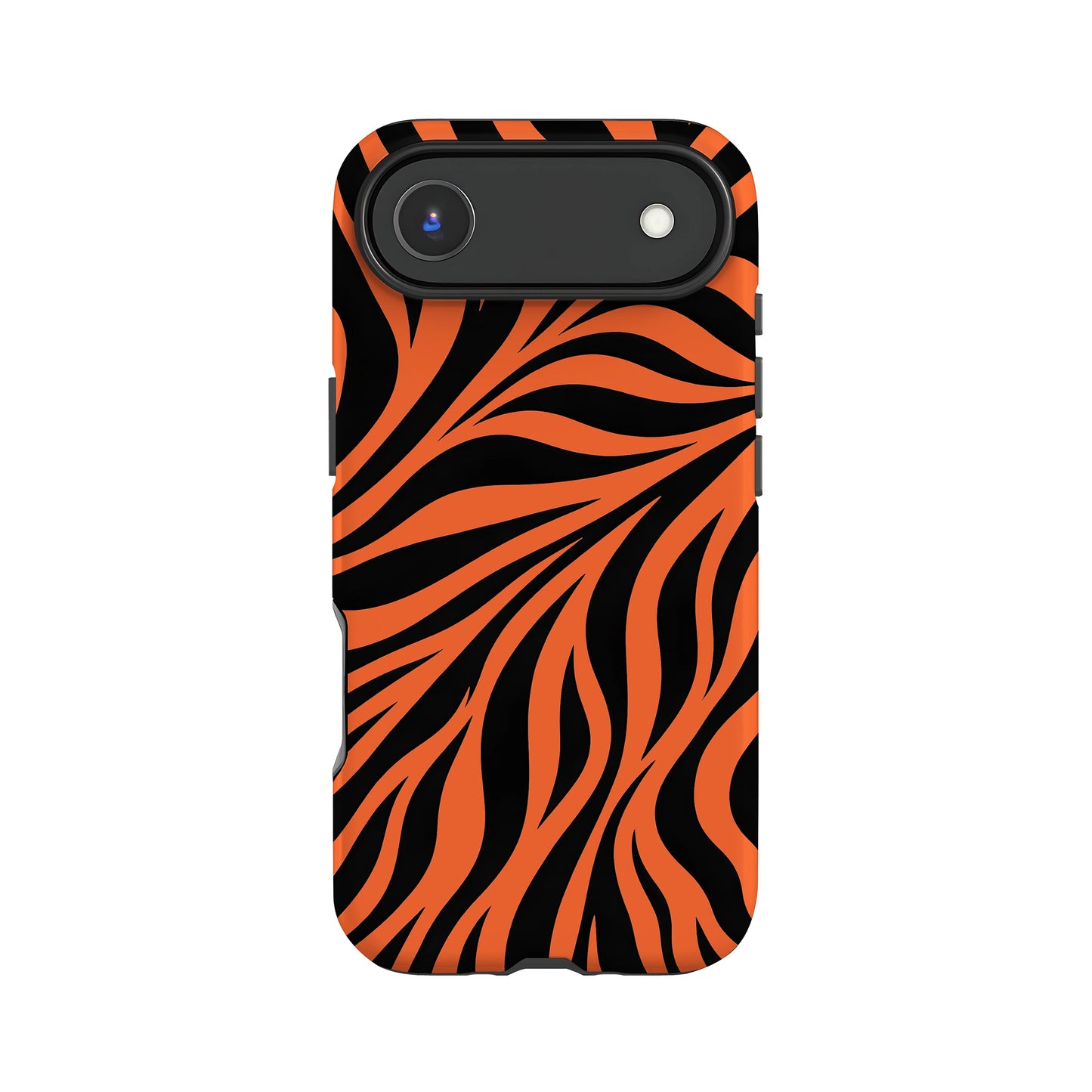 Orange Zebra Print Case iPhone 17 Air Phone Case