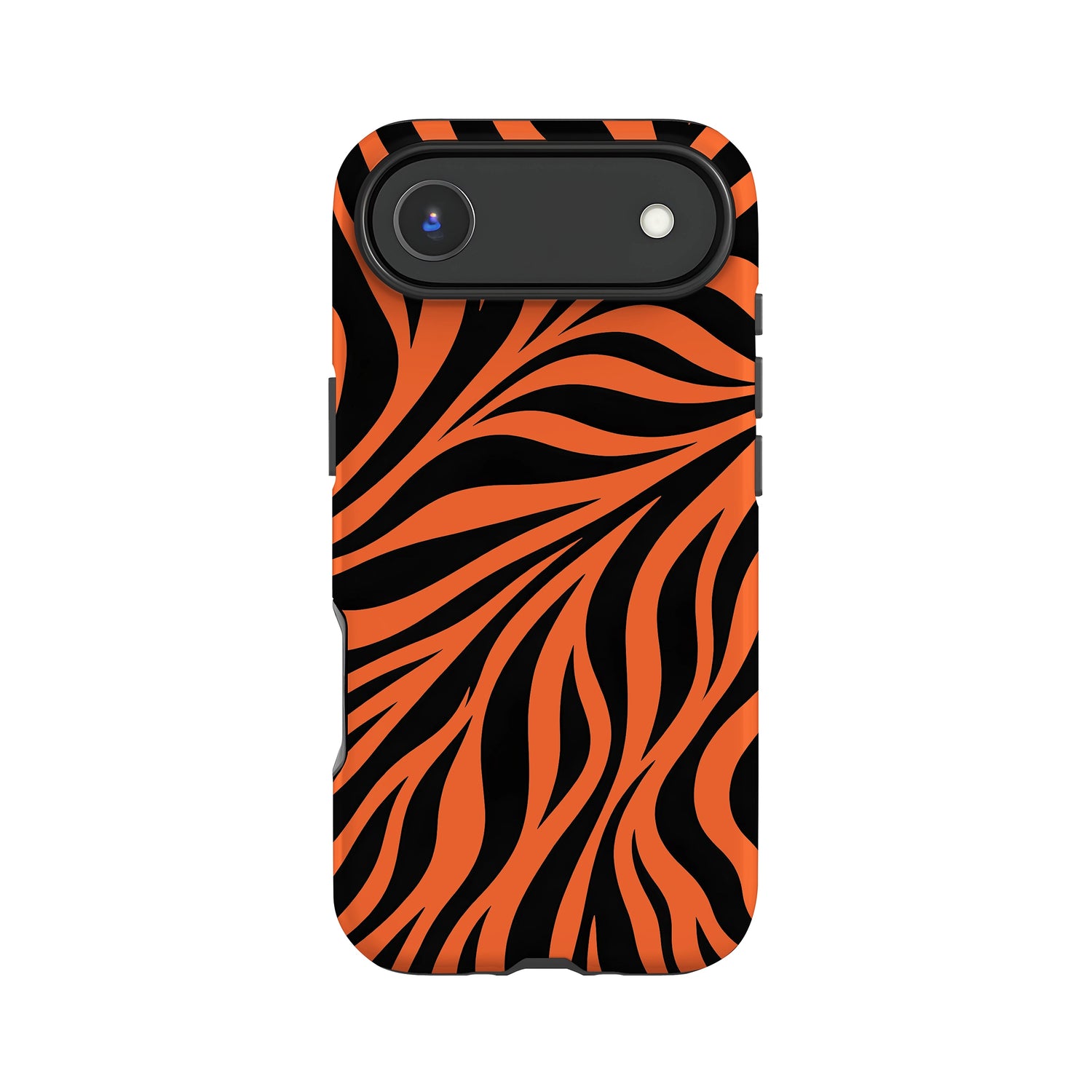 Orange Zebra Print Case iPhone 17 Air Phone Case