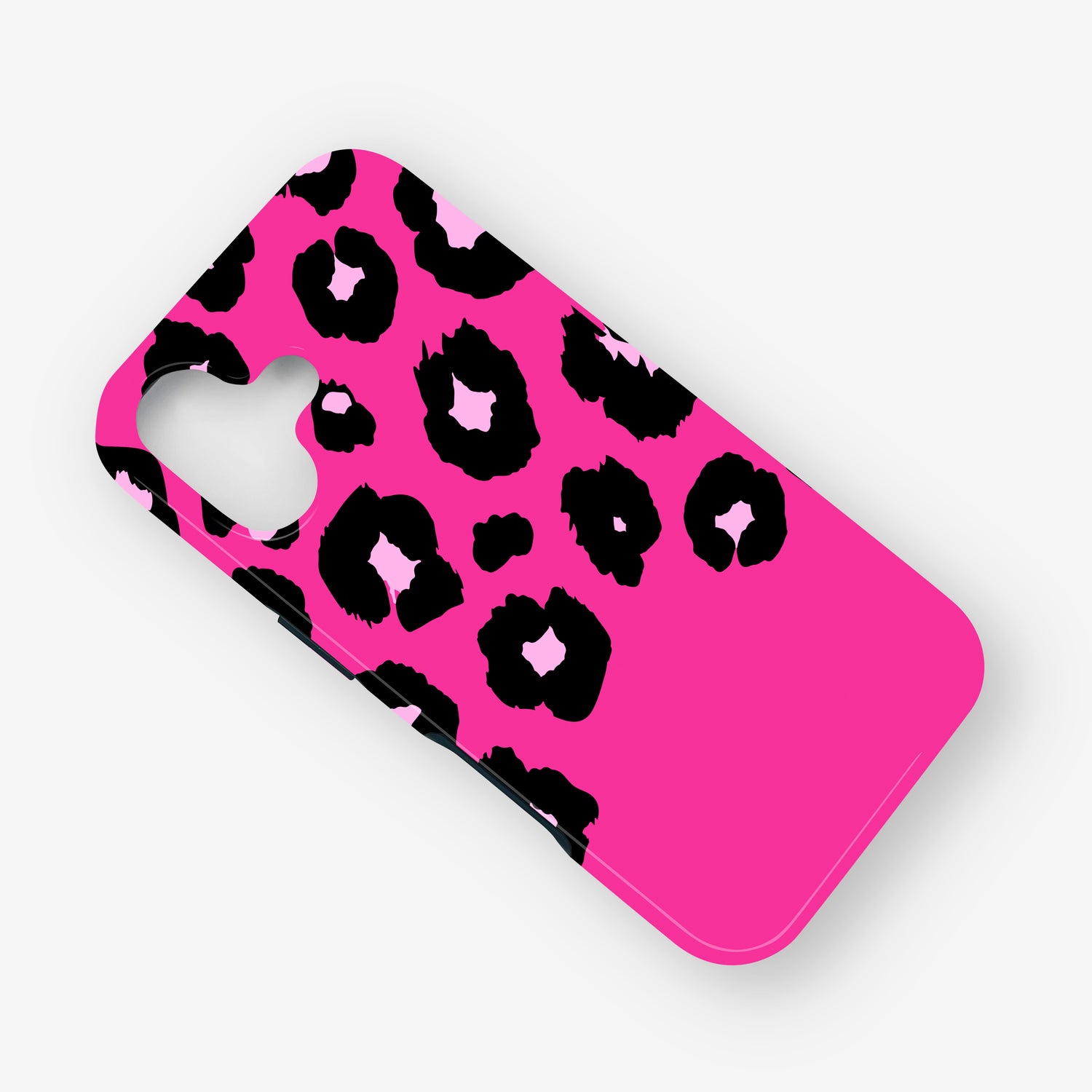 Bold Pink Custom Leopard Spot Print Case Phone Case