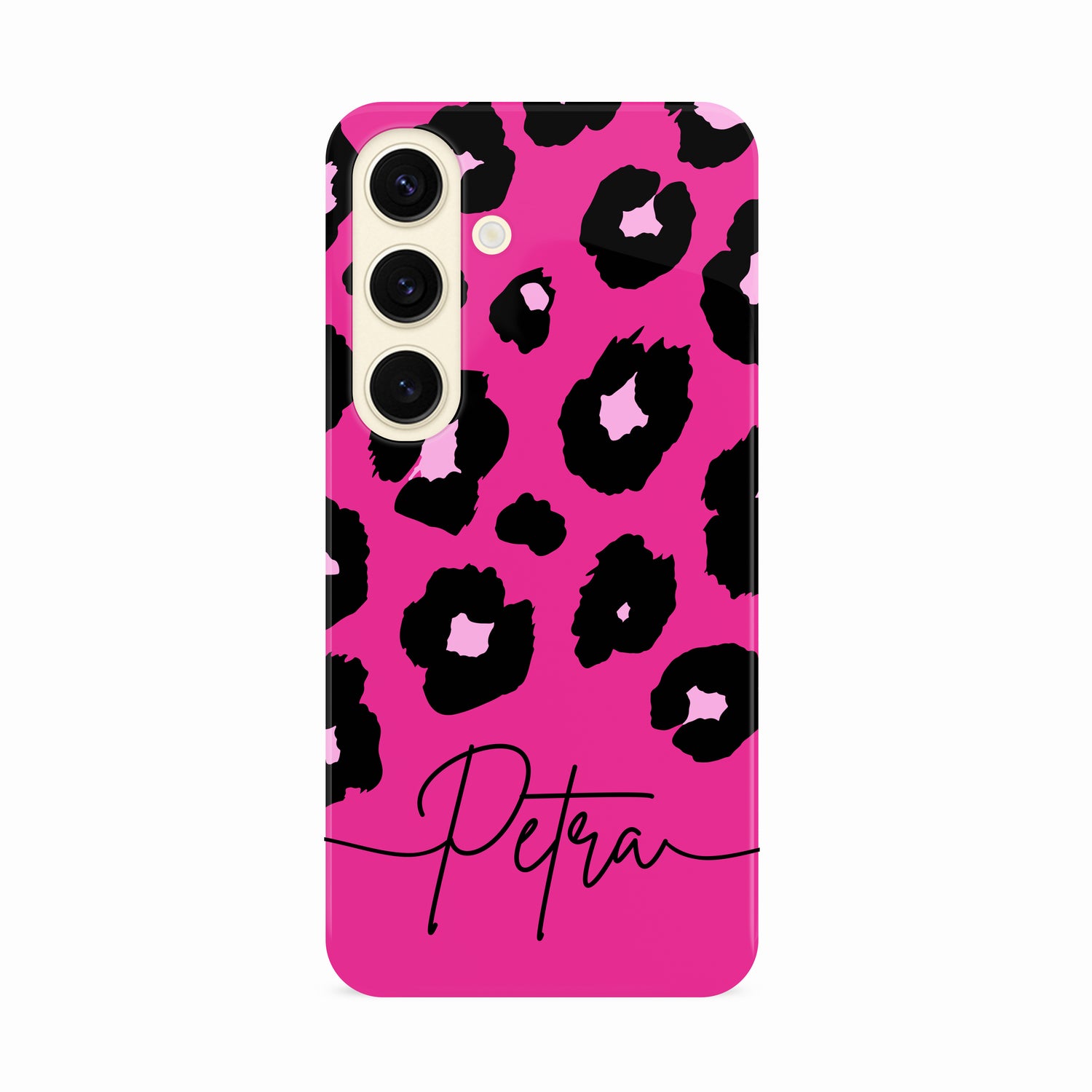 Bold Pink Custom Leopard Spot Print Case Phone Case