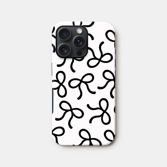 Bow Pattern Phone Case iPhone 16 Phone Case
