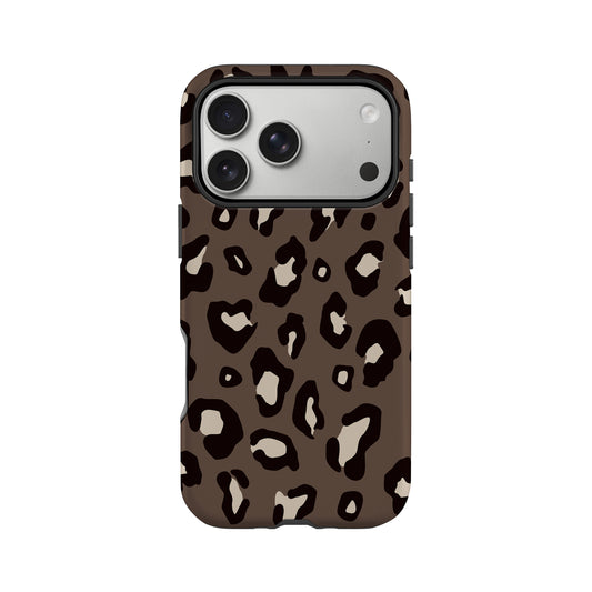 Chocolate Leopard Print Case