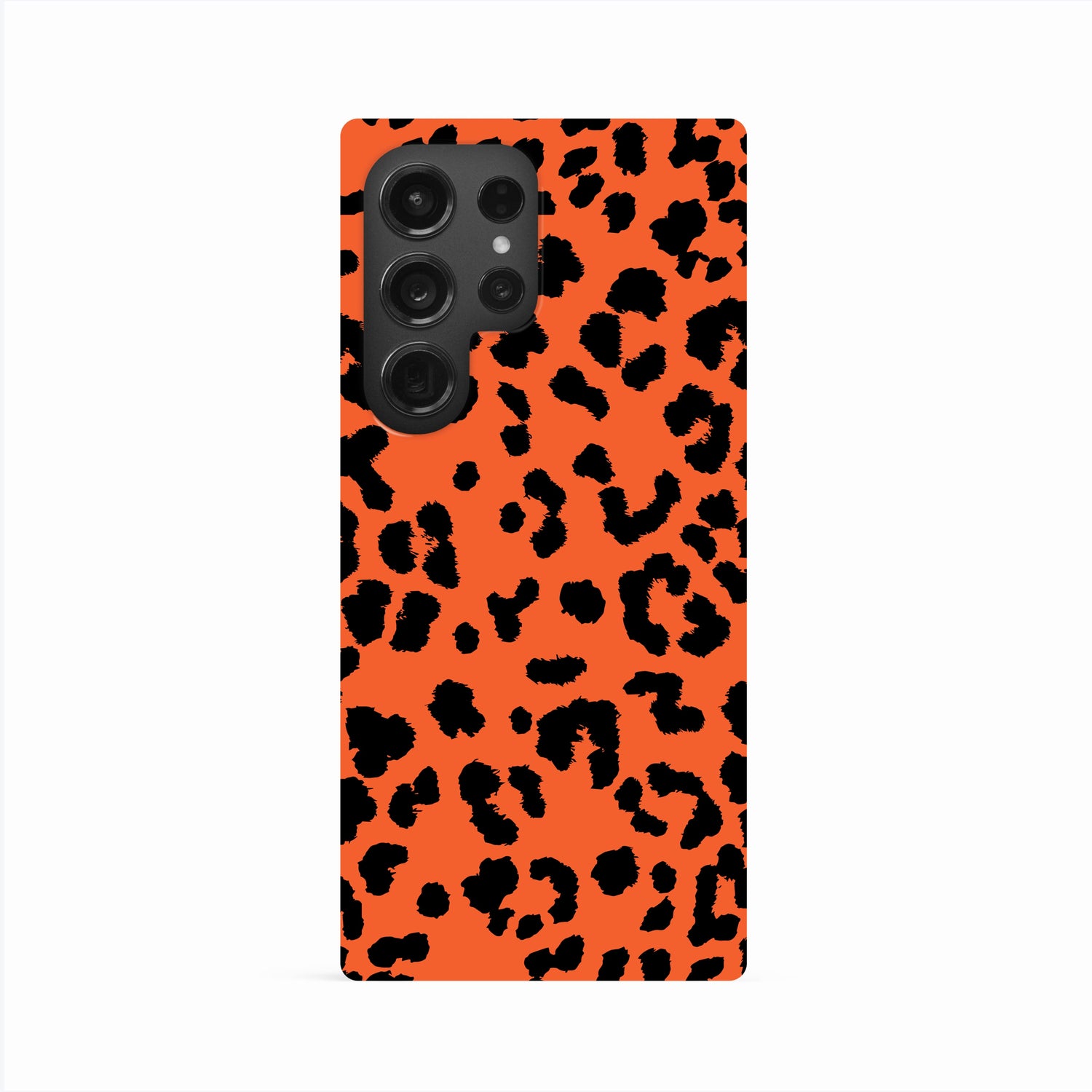 Classic Orange Leopard Print Case Phone Case