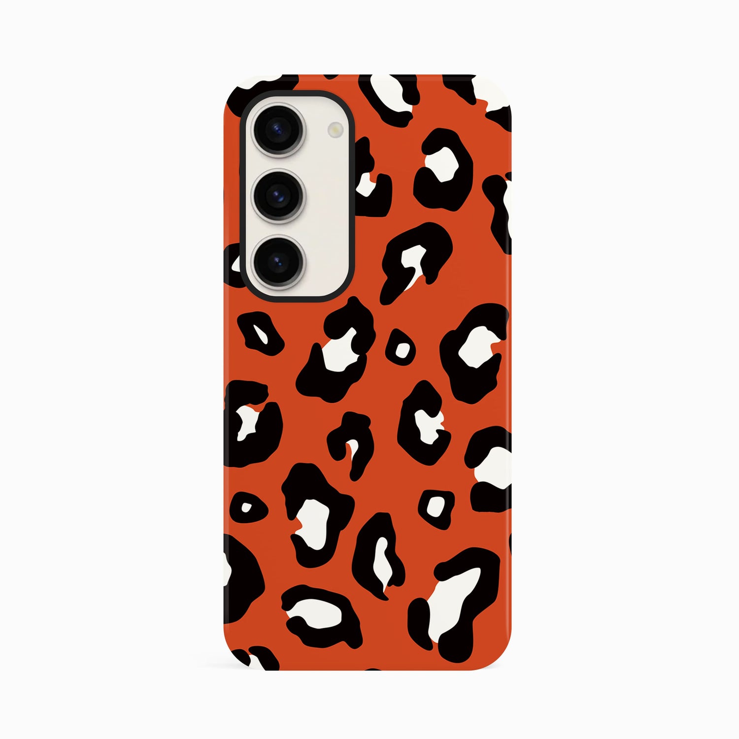 Burnt Orange Leopard Print Pattern Phone Case Phone Case