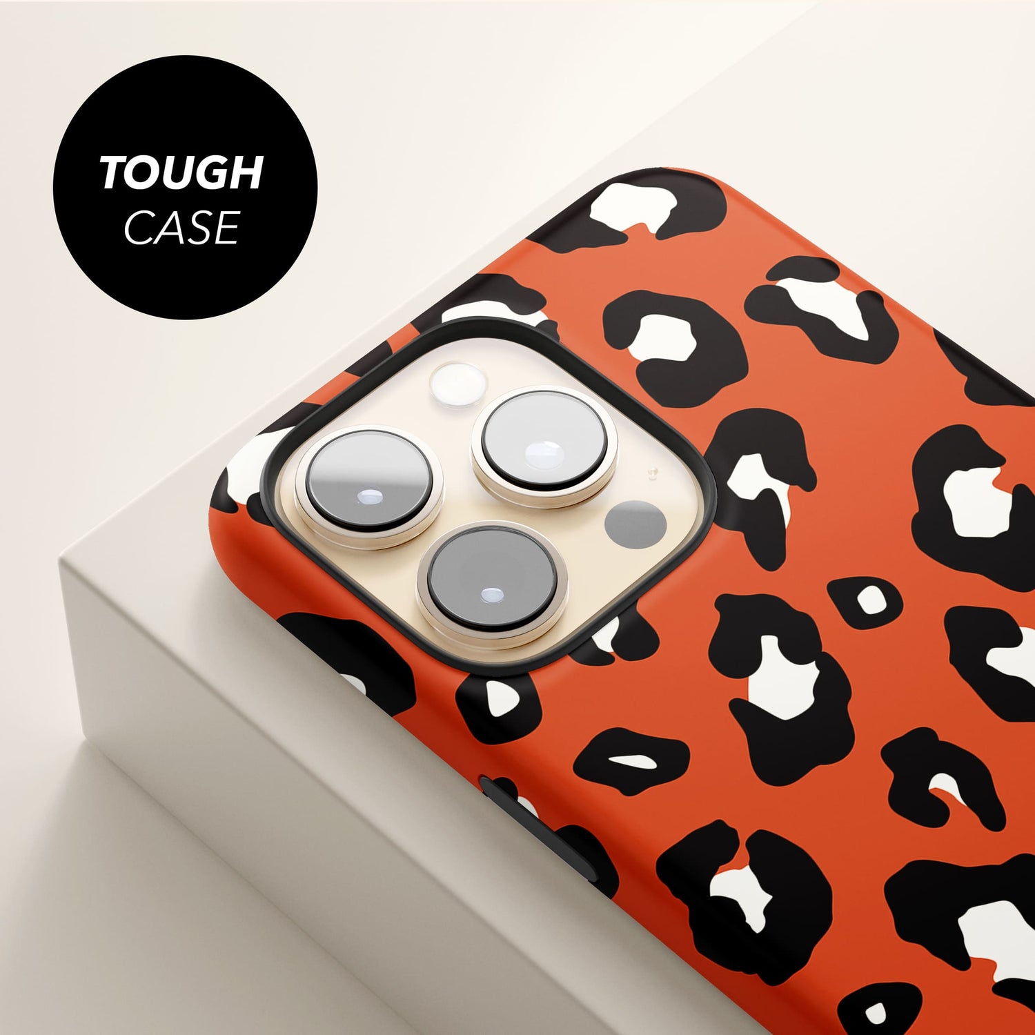 Burnt Orange Leopard Print Pattern Phone Case  Phone Case