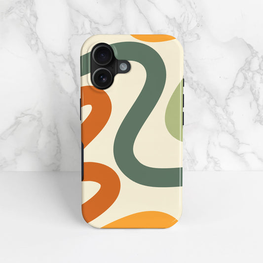 Abstract Wavy Pattern Case  Phone Case