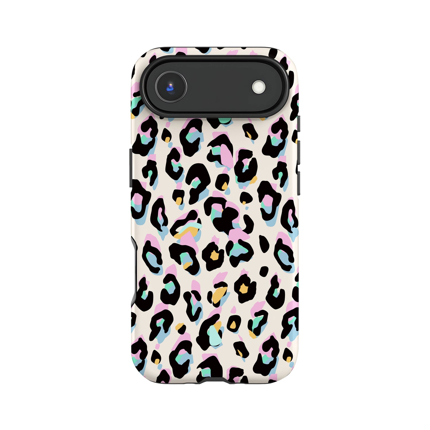 Multicolour Ditsy Leopard Print Phone Case iPhone 17 Air Phone Case