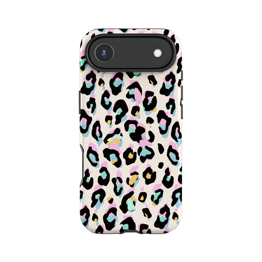 Multicolour Ditsy Leopard Print Phone Case iPhone 17 Air Phone Case