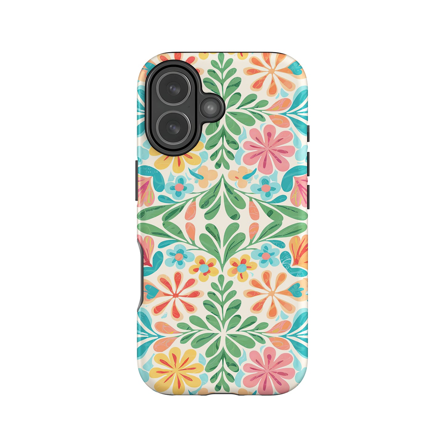 Colourful Boho Floral Print Case Phone Case