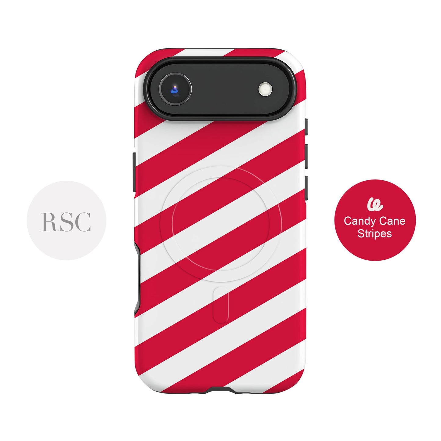Candy Cane Stripe Magsafe Case