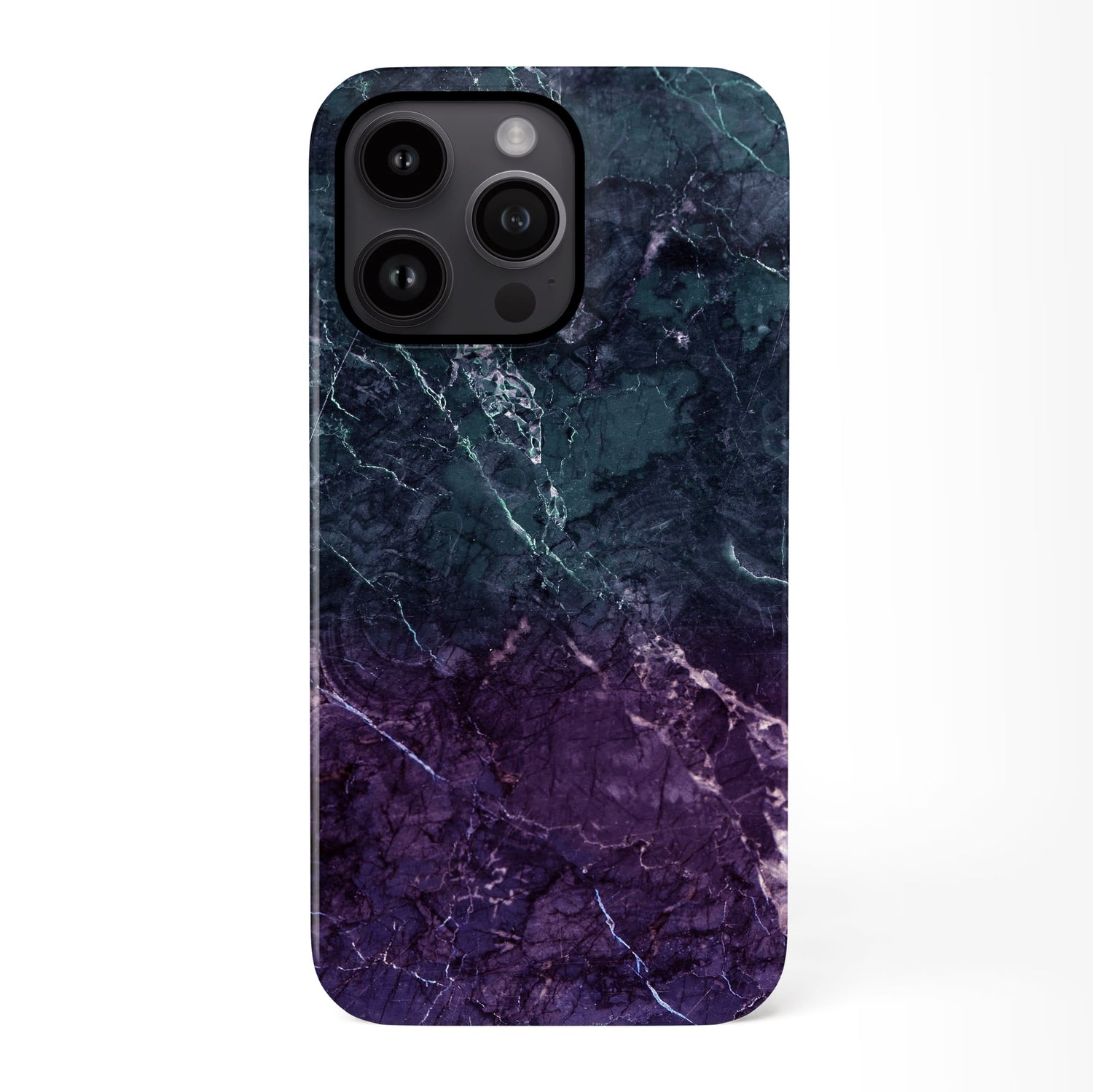 Dark Chaos Marble Print Case iPhone 15 Phone Case